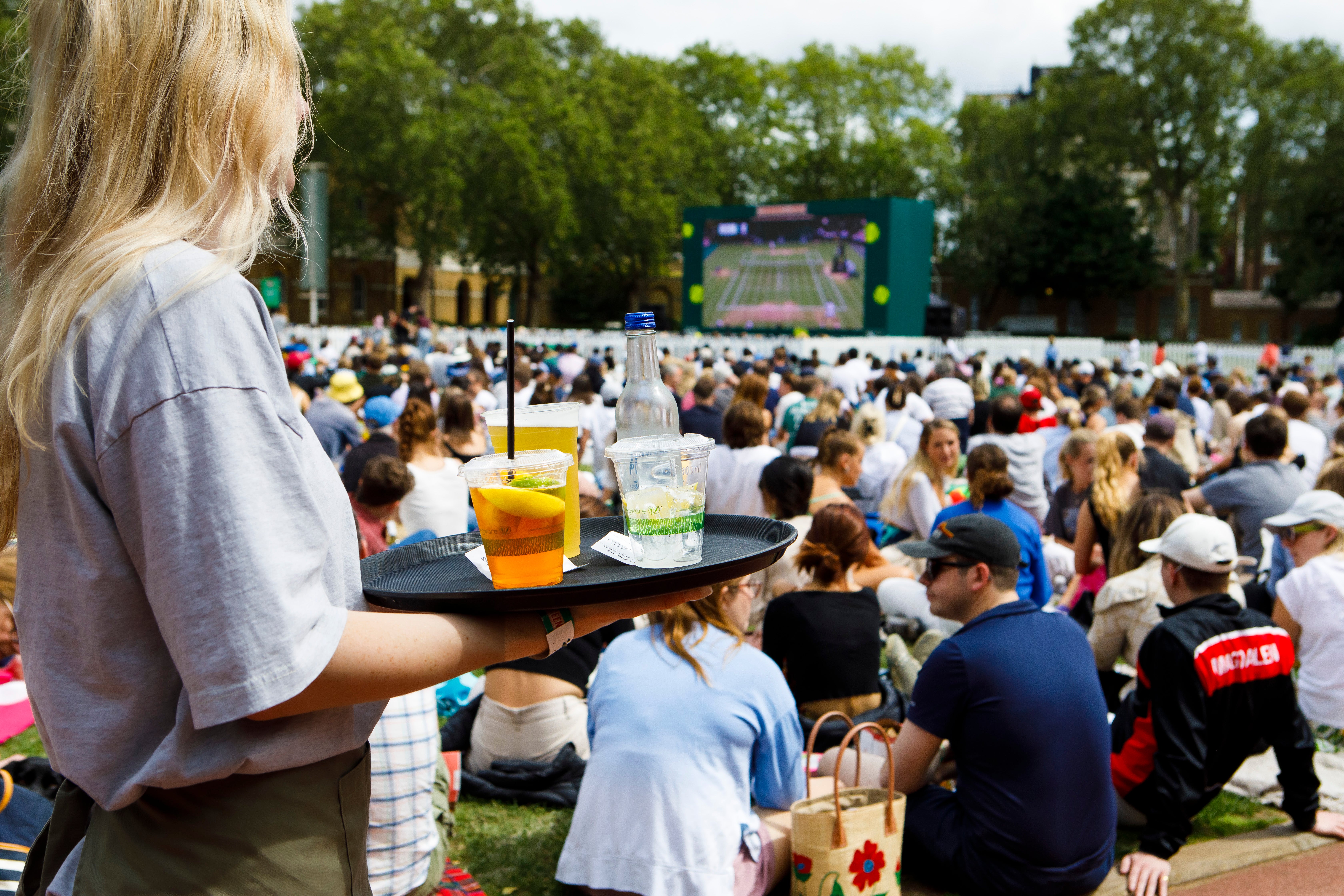 Strawberries and cream, Pimms and fizz create the Wimbledon experience