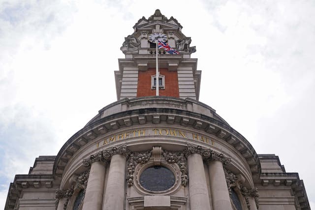 Lambeth town hall in south London (Yui Mok/PA)