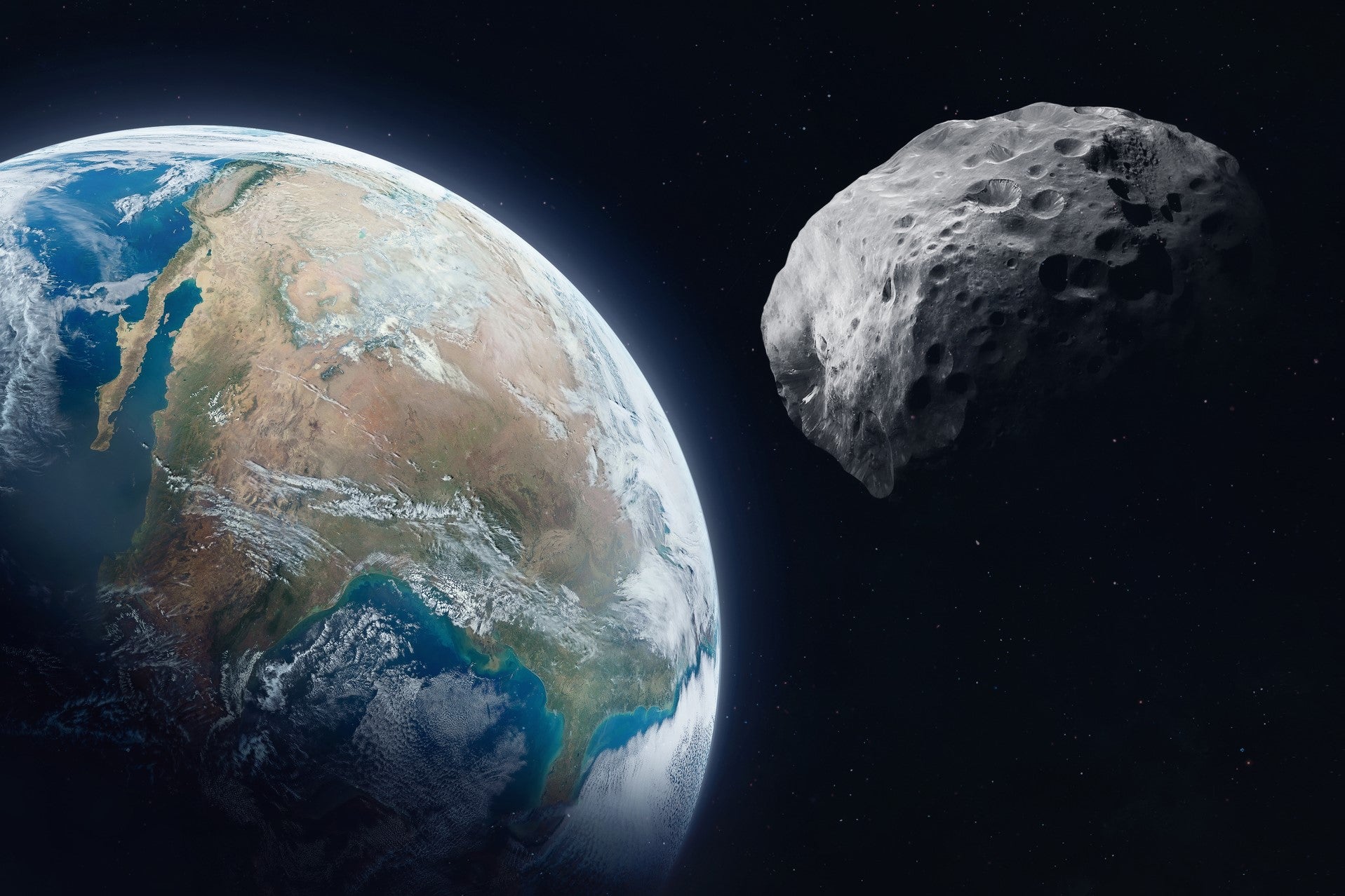 The asteroid was expected to safely pass Earth just after 4.14pm ET on Thursday night