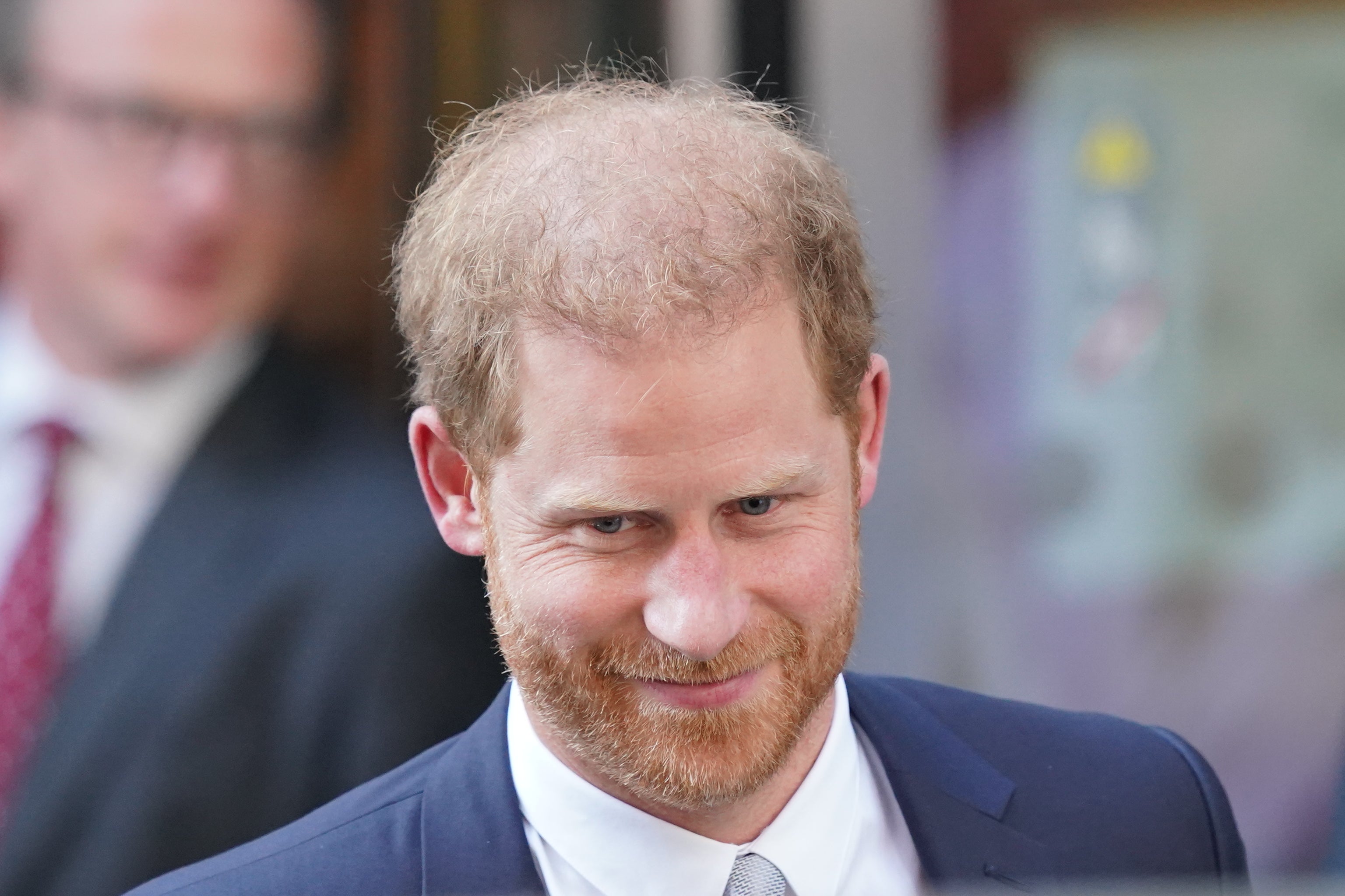The Duke of Sussex is accused of creating an ‘obstacle course’ for News Group Newspapers (Jonathan Brady/PA)