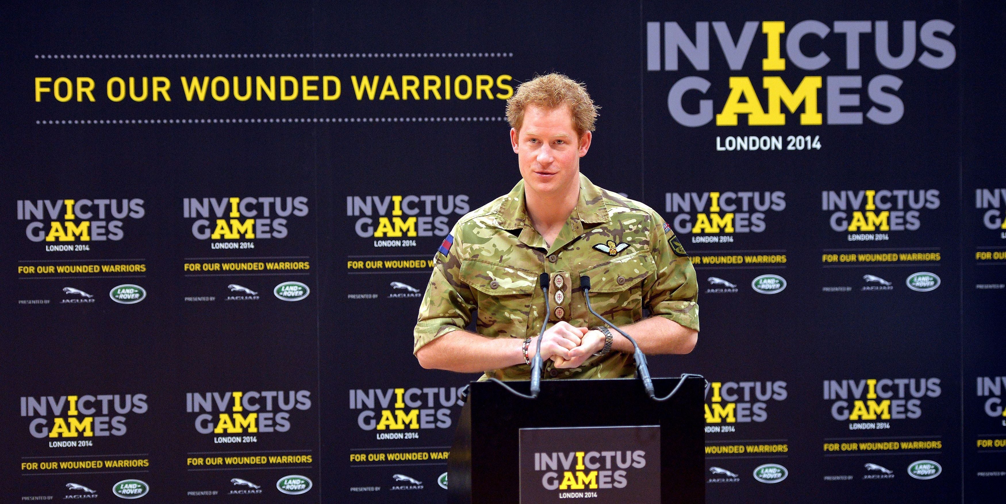 Harry launched the Invictus Games in 2014 (John Stillwell/PA)