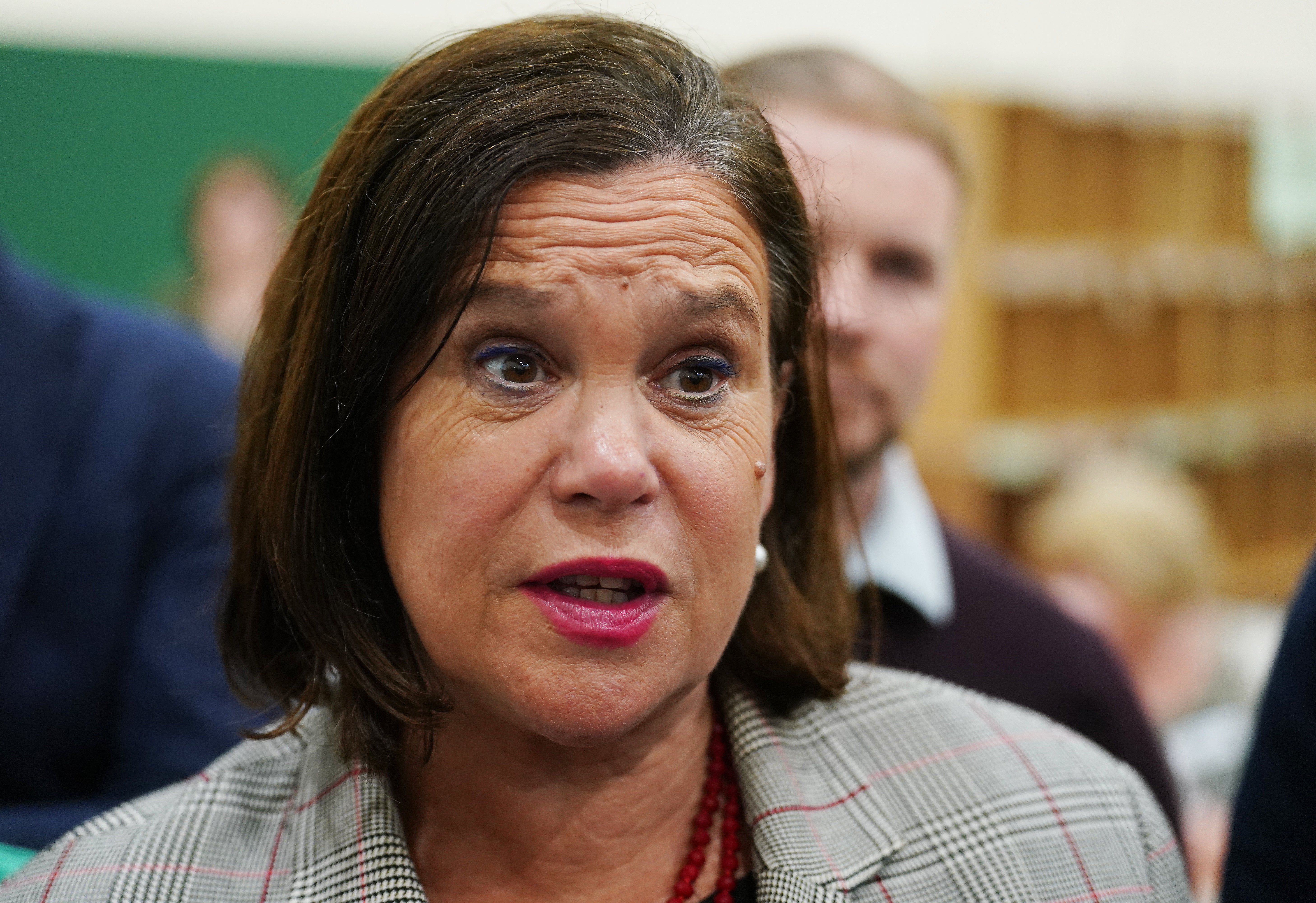 Sinn Fein leader Mary Lou McDonald called for urgent action (Brian Lawless/PA)