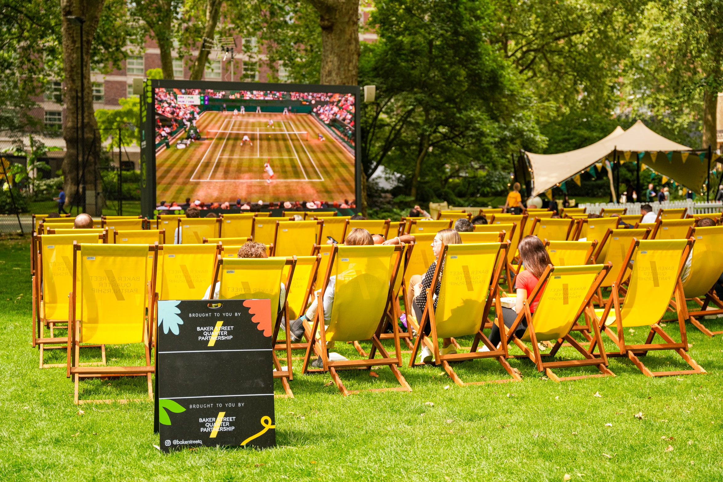 It’s the 10th year of Summer in the Square at Portman Square Gardens