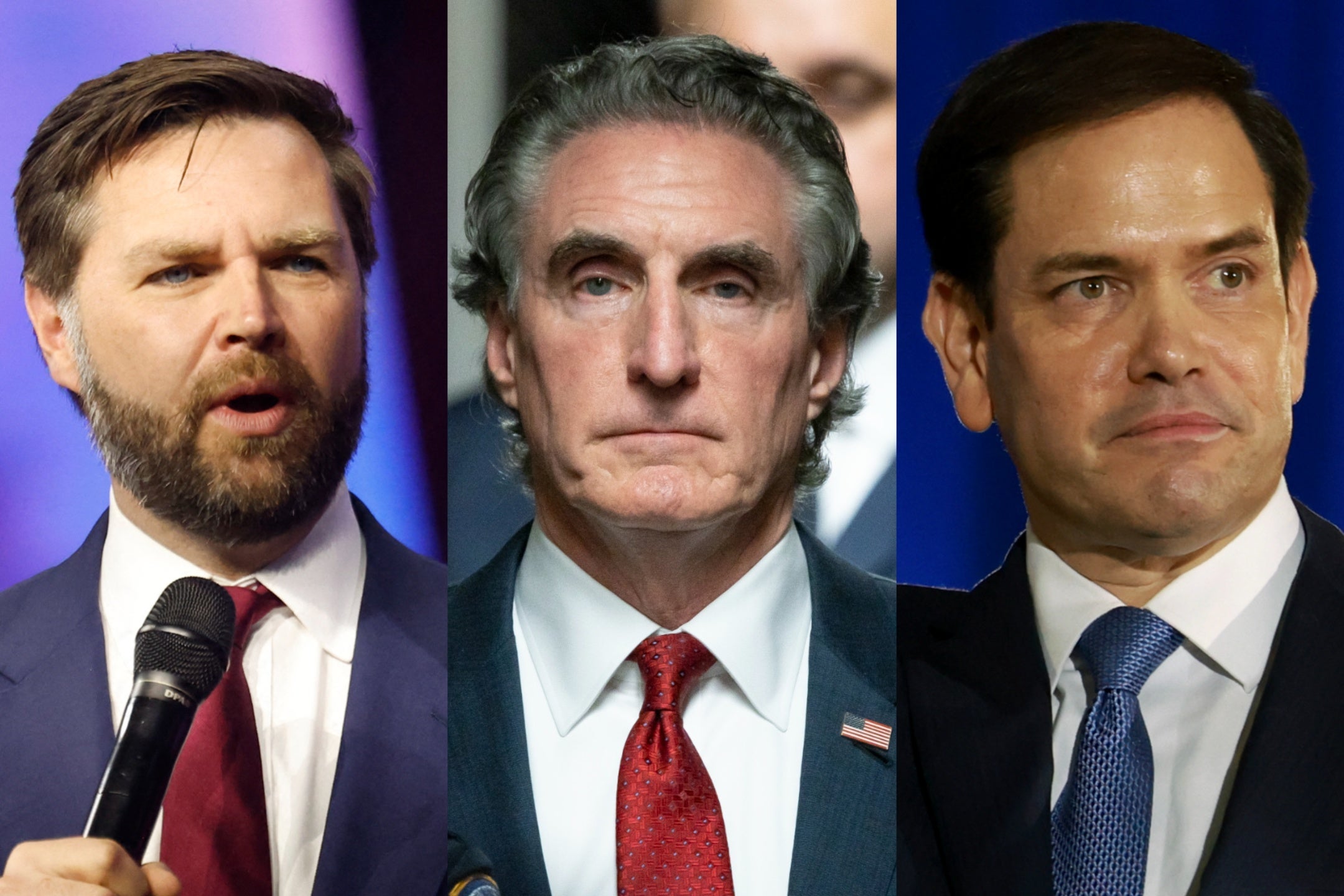 JD Vance, Doug Burgum, and Marco Rubio are all possible contenders to be Trump’s running mate