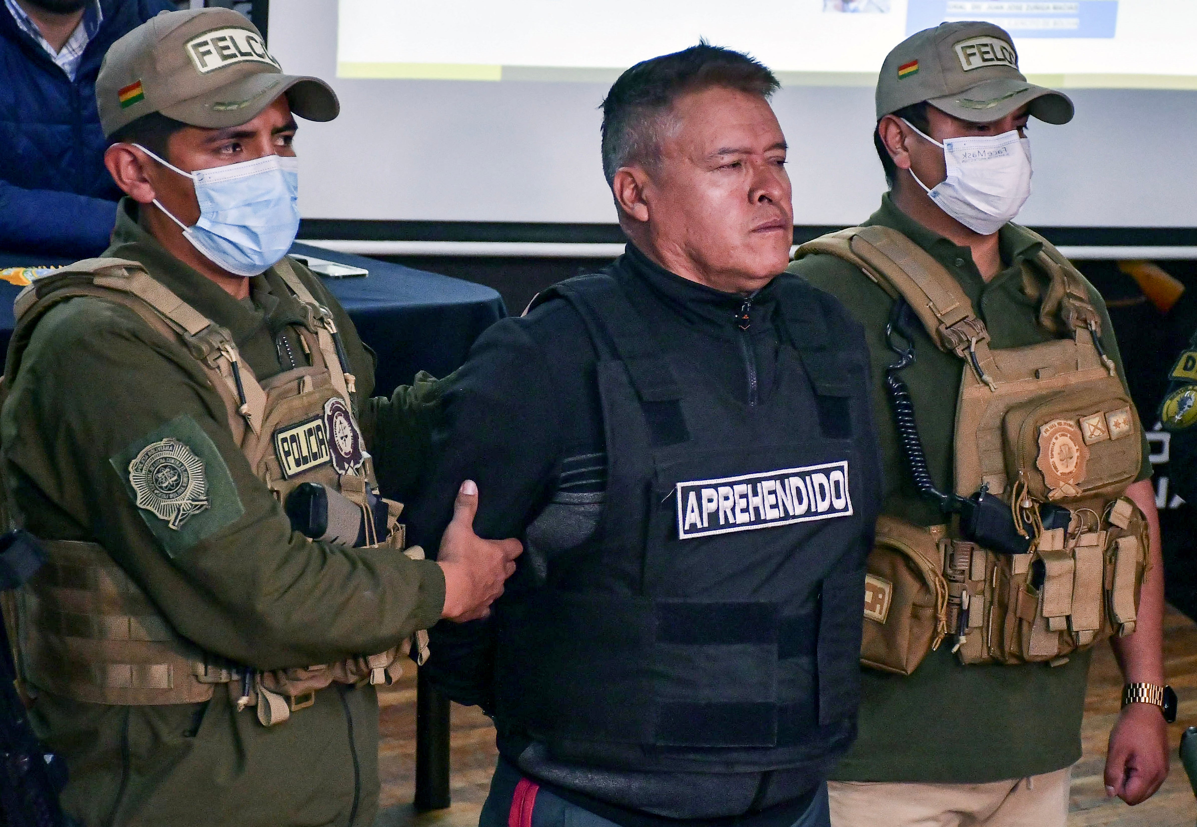 Bolivian army chief General Juan Jose Zuniga is arrested, accused of leading an attempted coup by the military