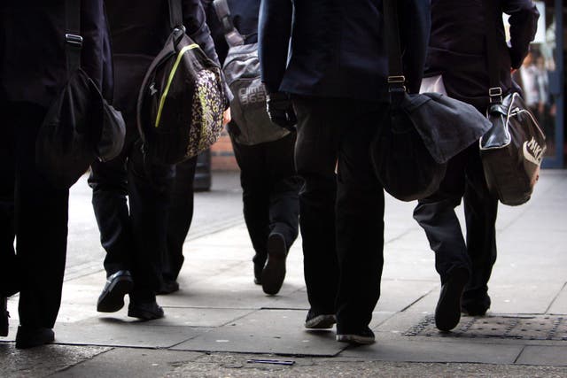 The Tories are highlighting their offer on education (David Jones/PA)