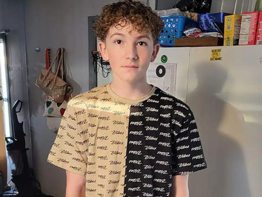 Bobby Maher, 14, was held down and stabbed to death at a mall in Casper, Wyoming, by ski-mask clad attackers while he was trying to protect his girlfriend