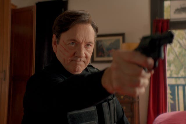 <p>Kevin Spacey in Michael Zaiko Hall’s independent thriller ‘Peter Five Eight'</p>