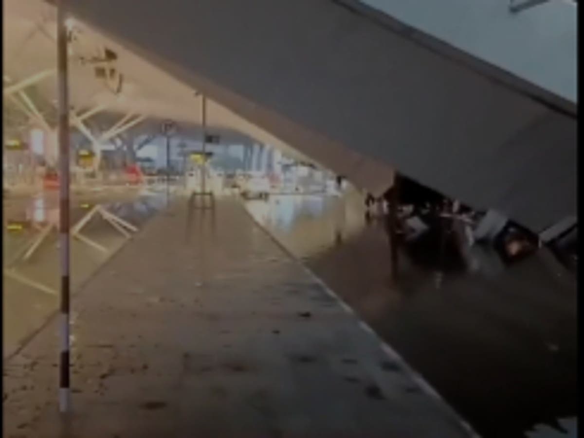 Delhi rains: Airport roof collapse leaves one person dead as flights suspended