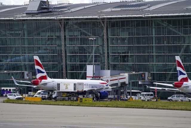 Heathrow is forecasting record passenger numbers this year (Steve Parsons/PA)