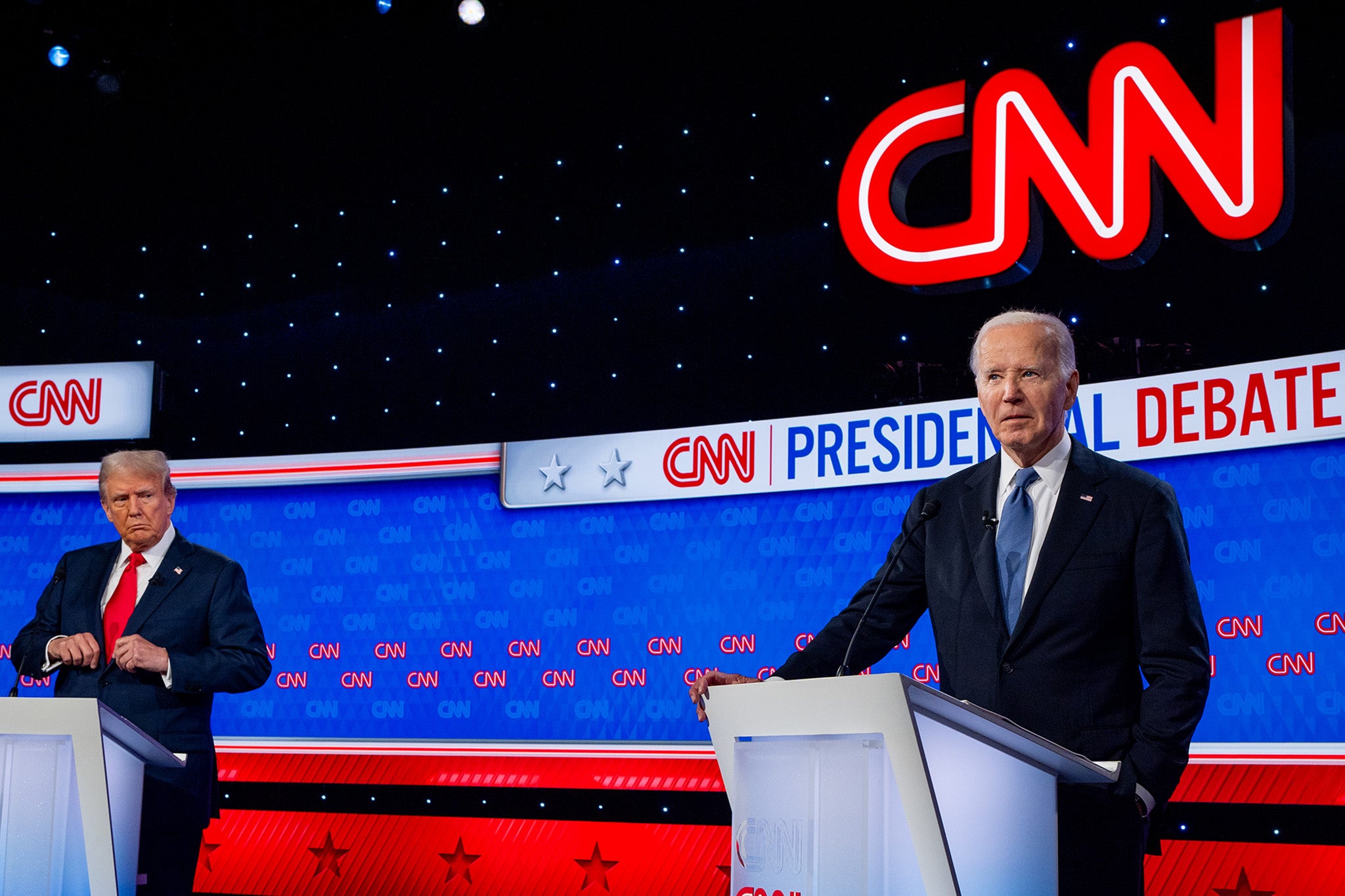Biden has faced a swathe of criticsm following the first televised debate of the 2024 election last week