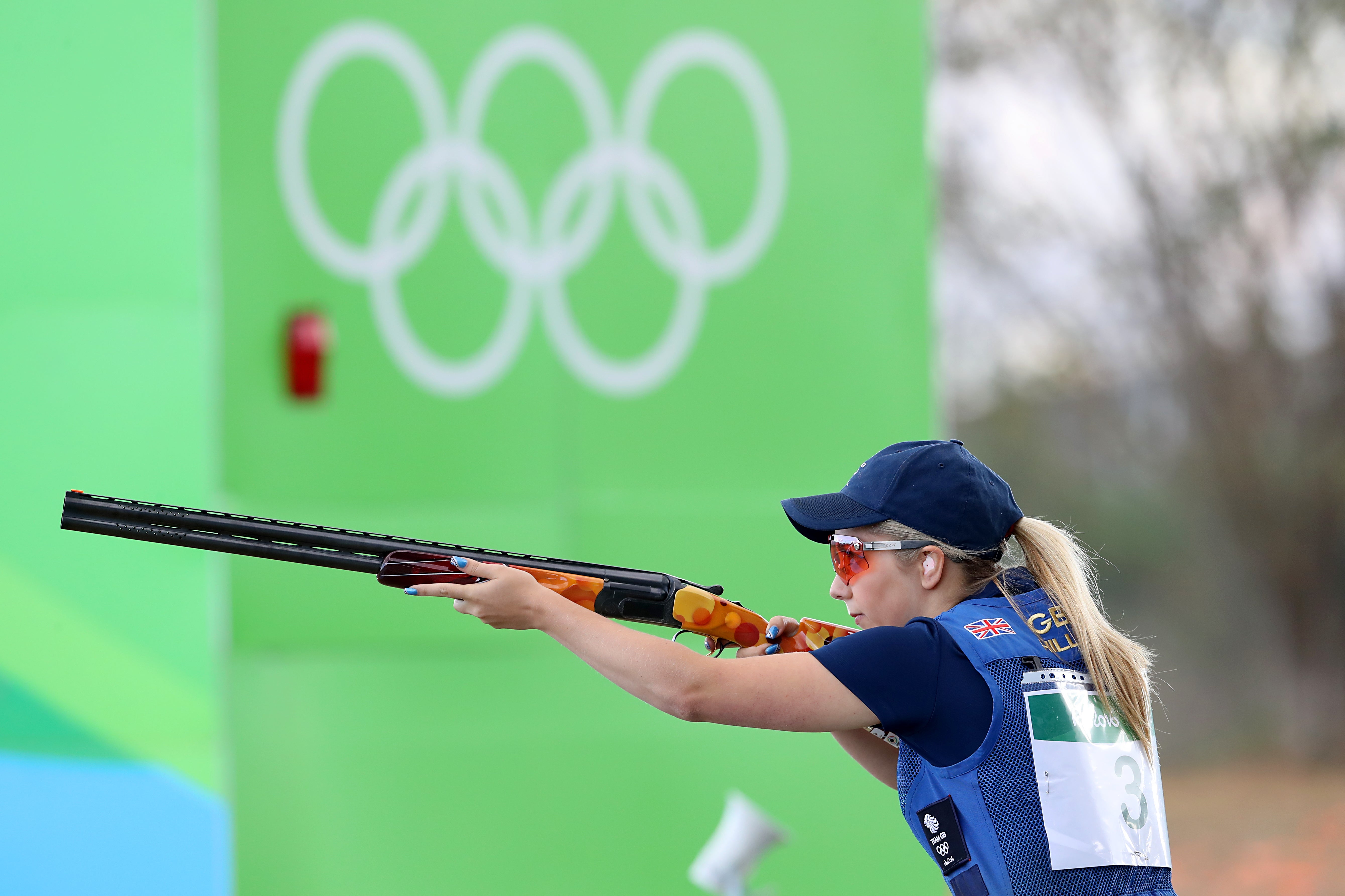 paris 2024, shooting, amber rutter eyes olympic shooting gold just three months after giving birth