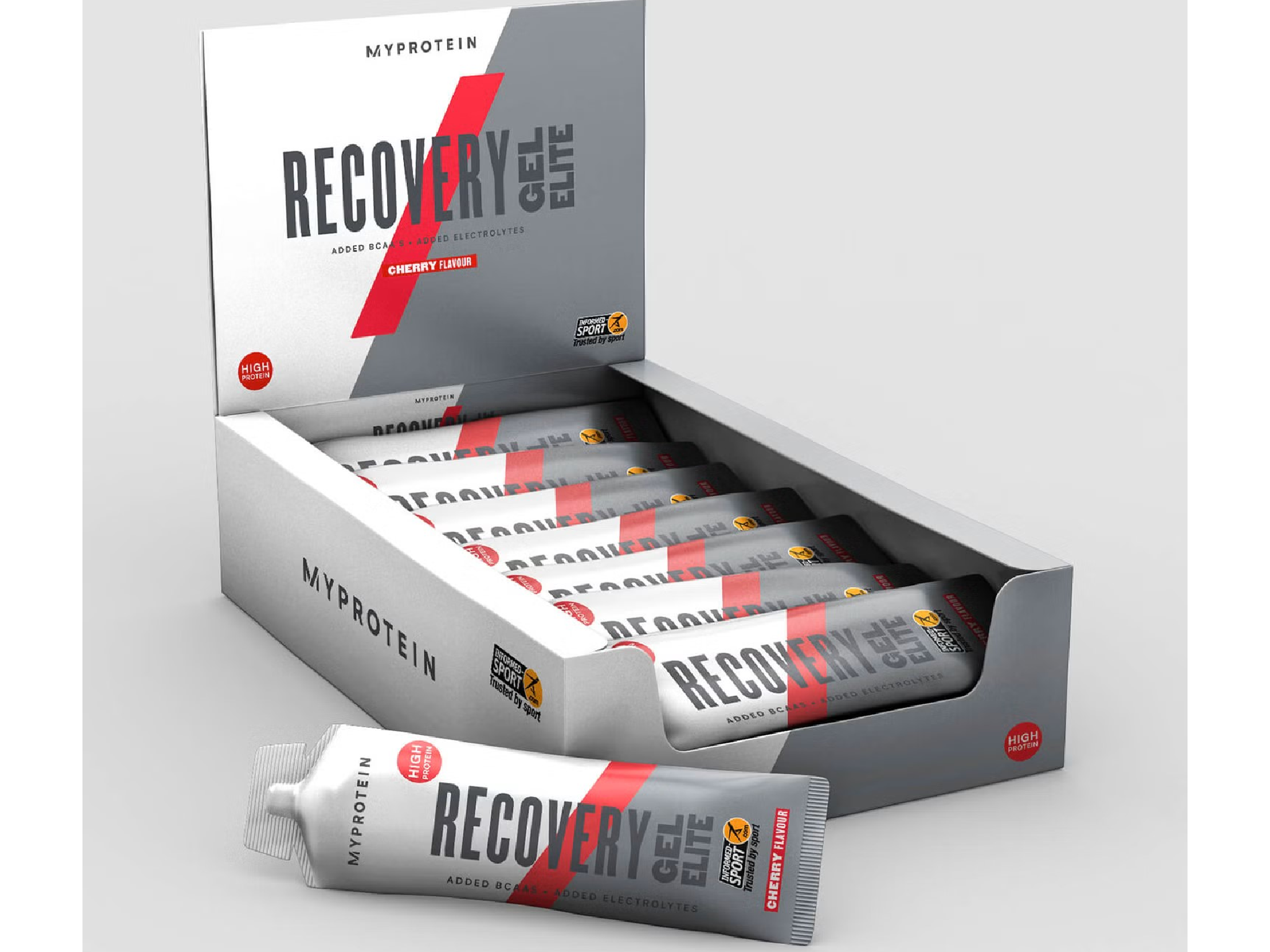 Each box contains 20 individually-portioned recovery gels