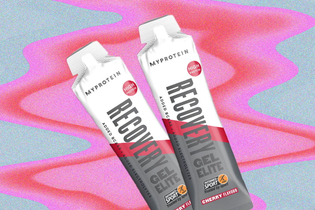 One gel can increase energy levels, repair muscles and help with rehydration