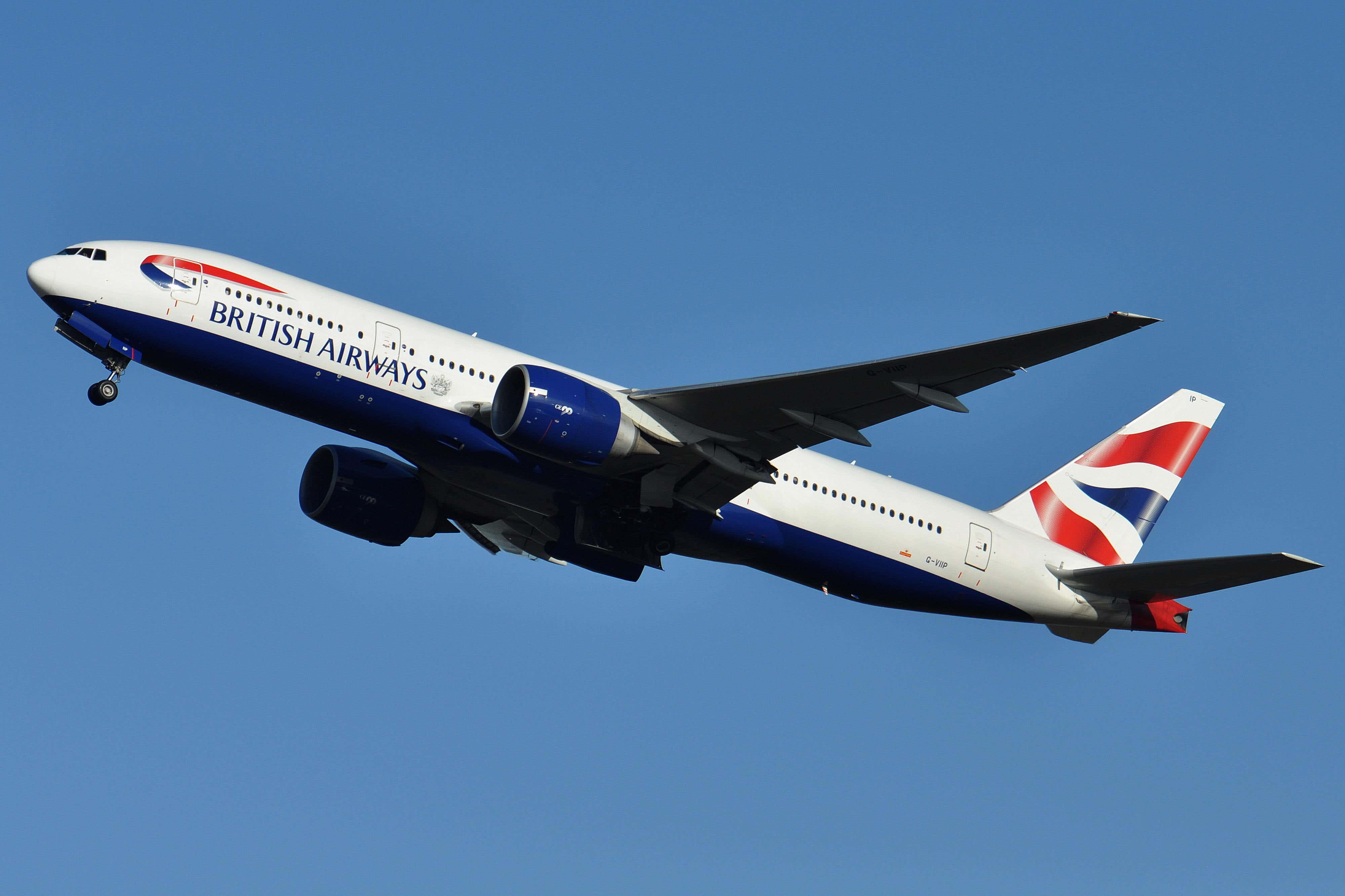 The runway at Gatwick was closed following a problem with a departing BA plane