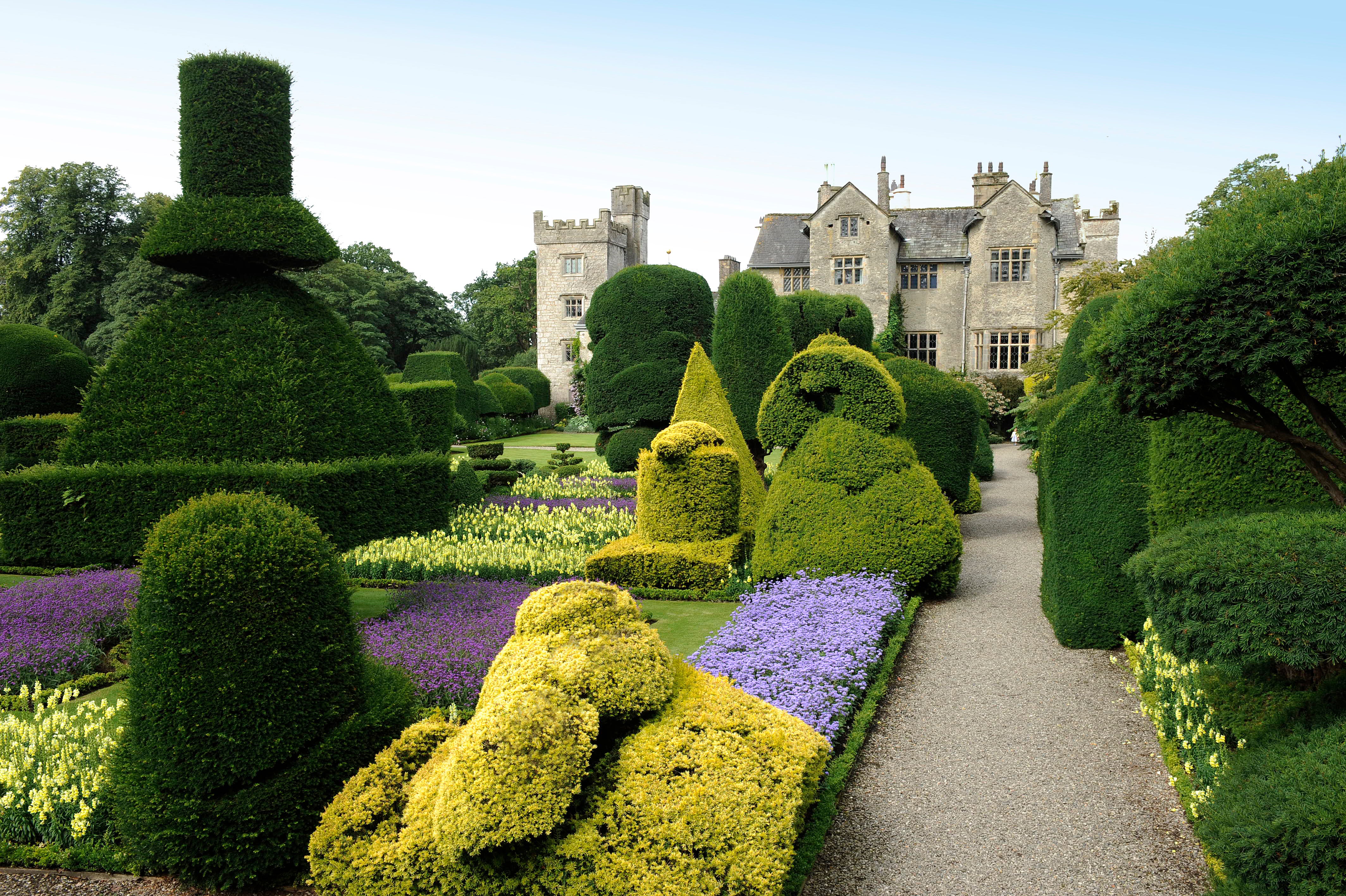 The topiary at Levens Hall would make even Edward Scissorhands green with envy