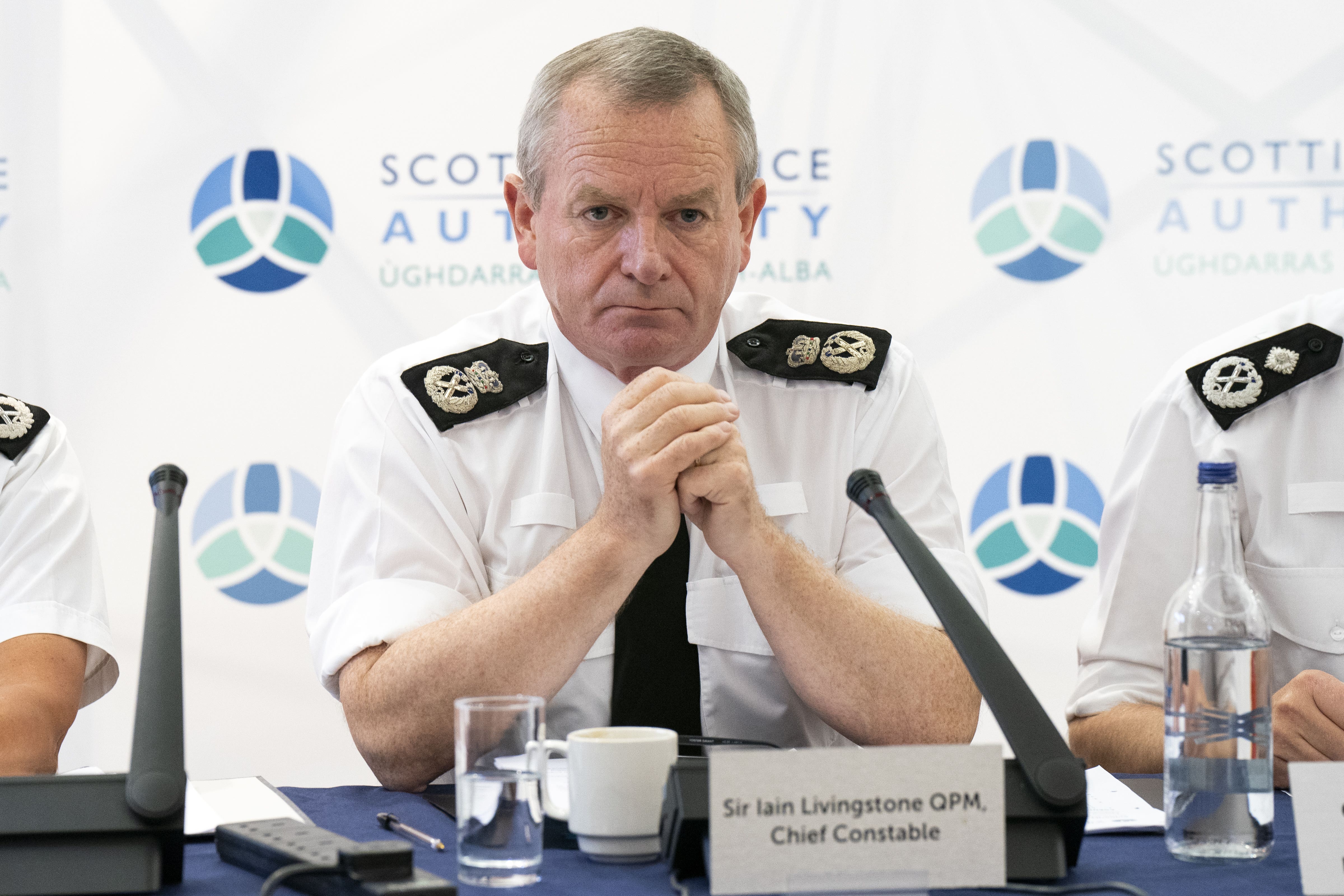 Sir Iain Livingstone has said the reaction to his claim that Police Scotland was ‘institutionally racist’ showed it was right (Jane Barlow/PA)