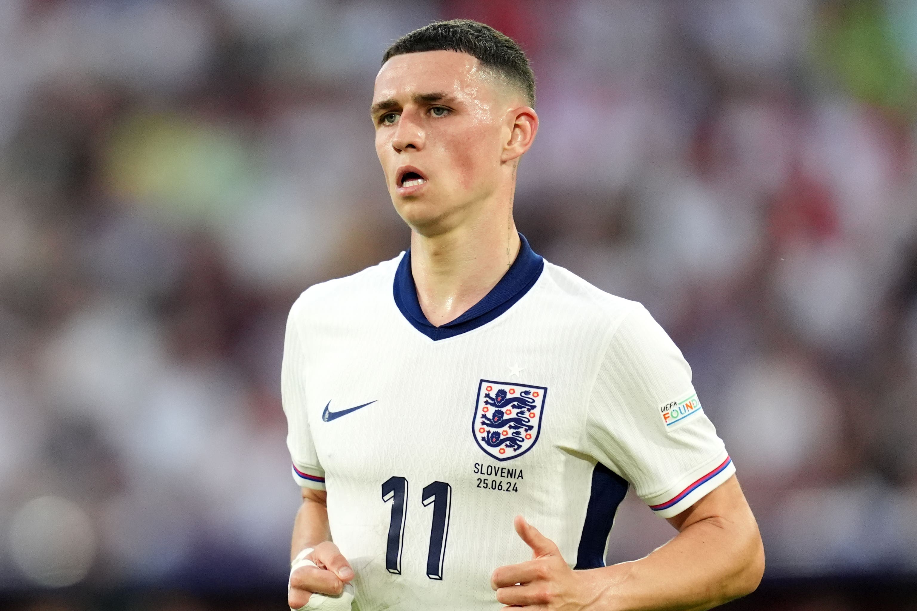 Phil Foden has returned to training with England (Adam Davy/PA)