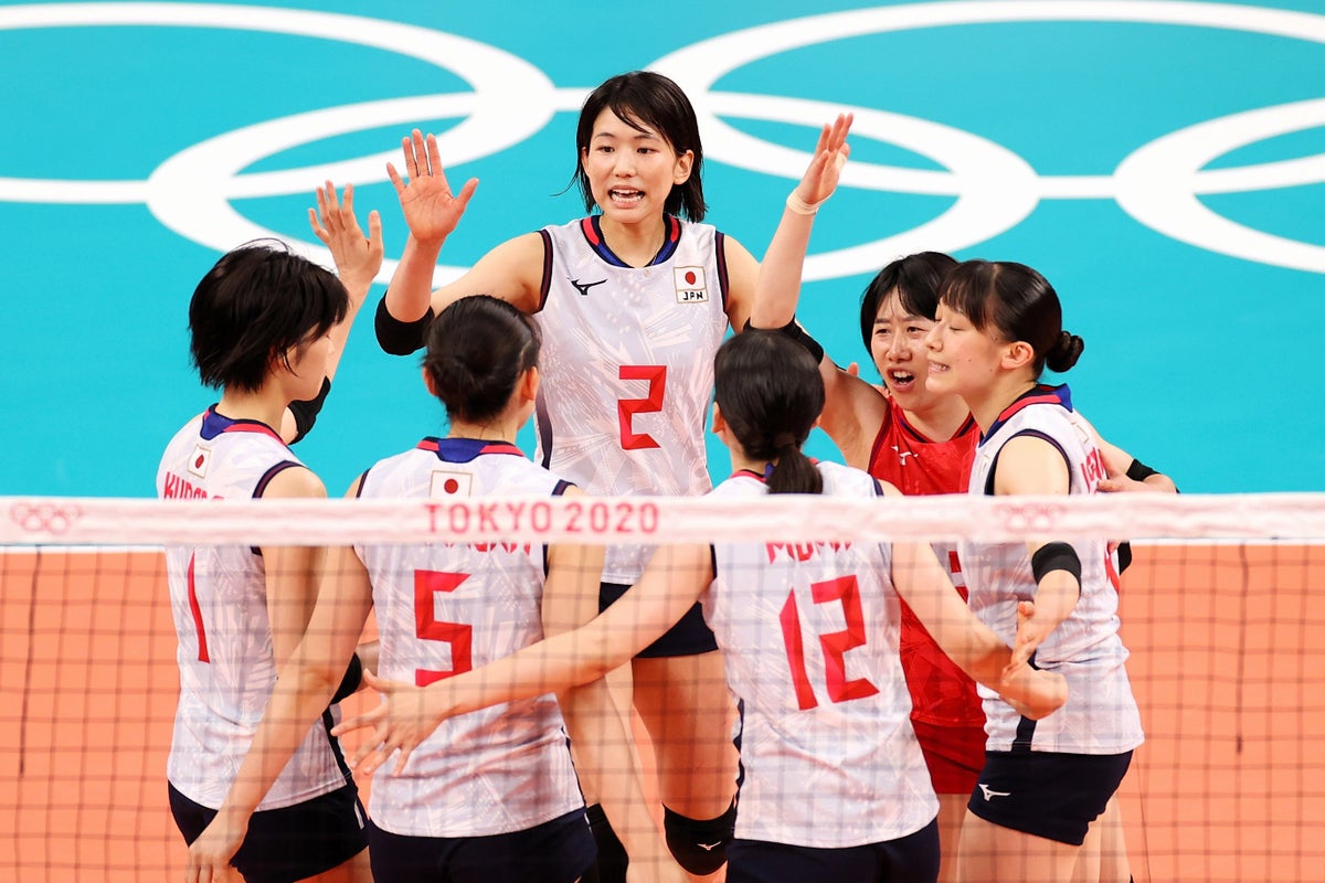 Olympic volleyball players get new uniforms to prevent voyeurs