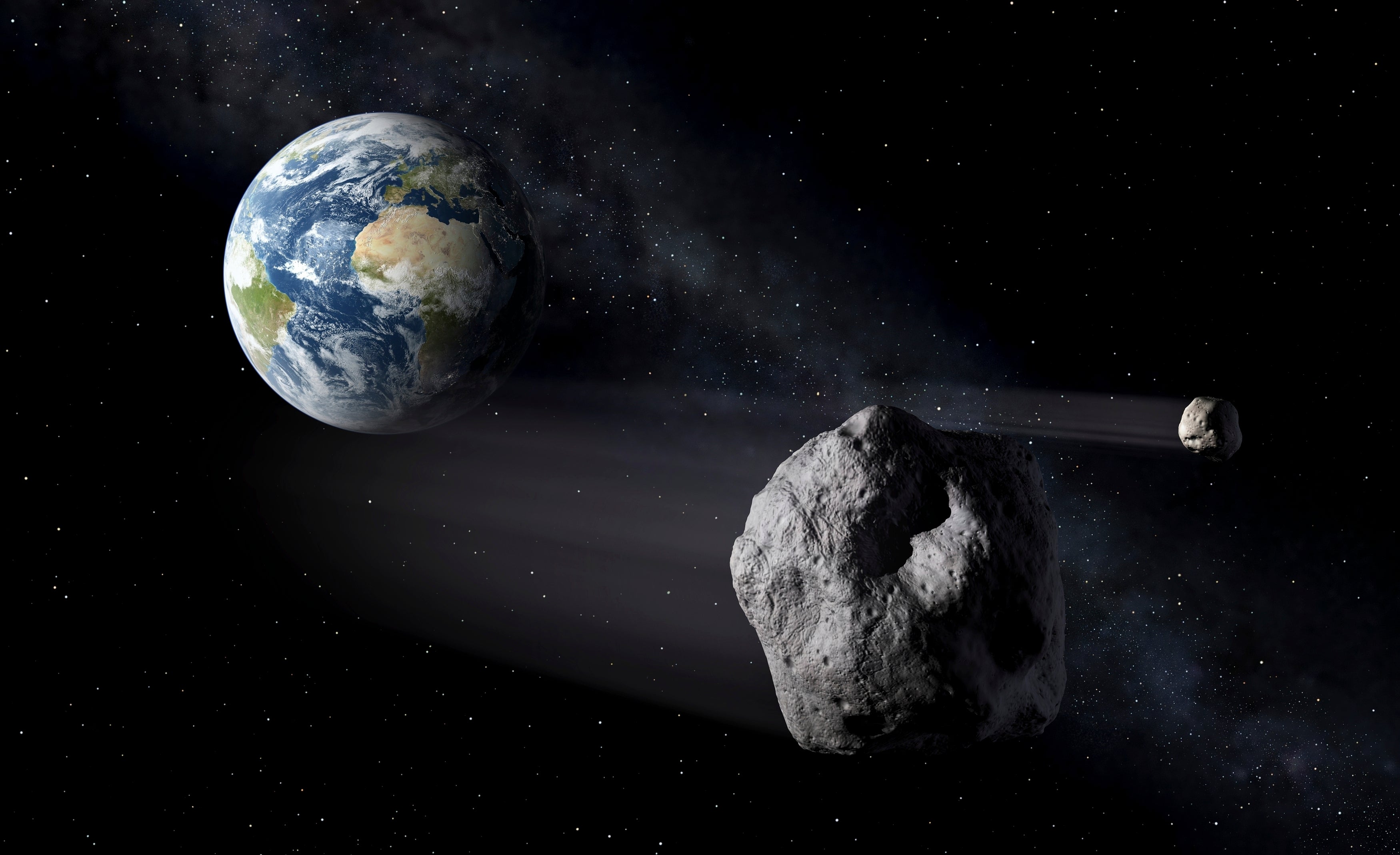 Science Asteroid Sighting