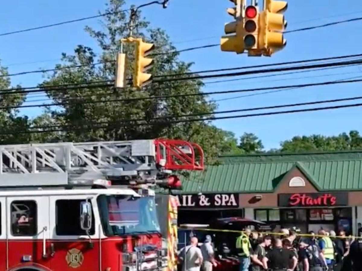 Four dead and nine hospitalized after vehicle smashes into Long Island nail salon