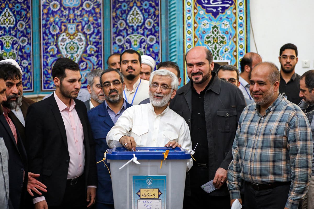Hard-liner Saeed Jalili leads in early Iran presidential election results, state TV reports