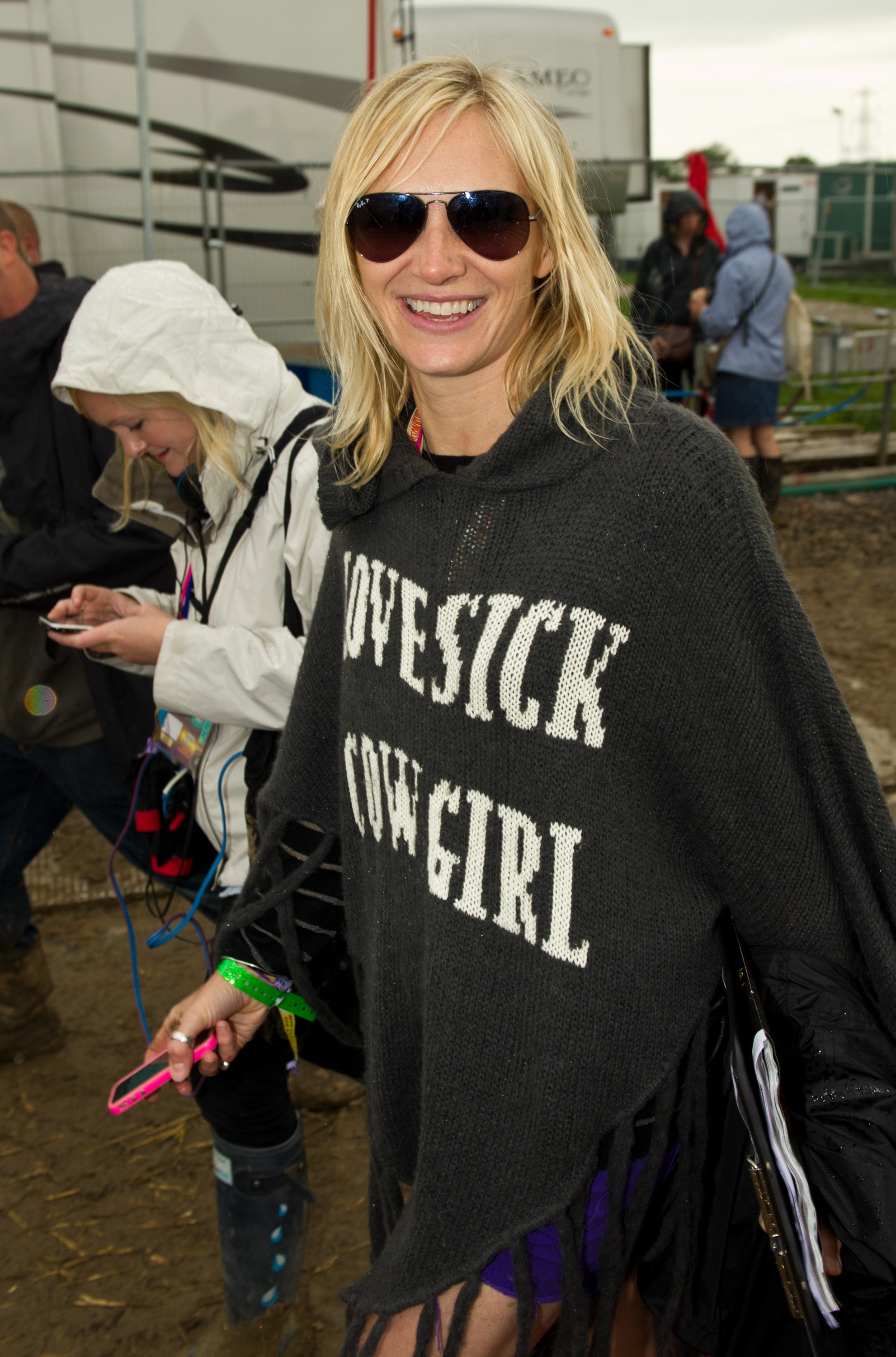 Whiley is the BBC's lead presenter at the Worthy Farm festival in Somerset.