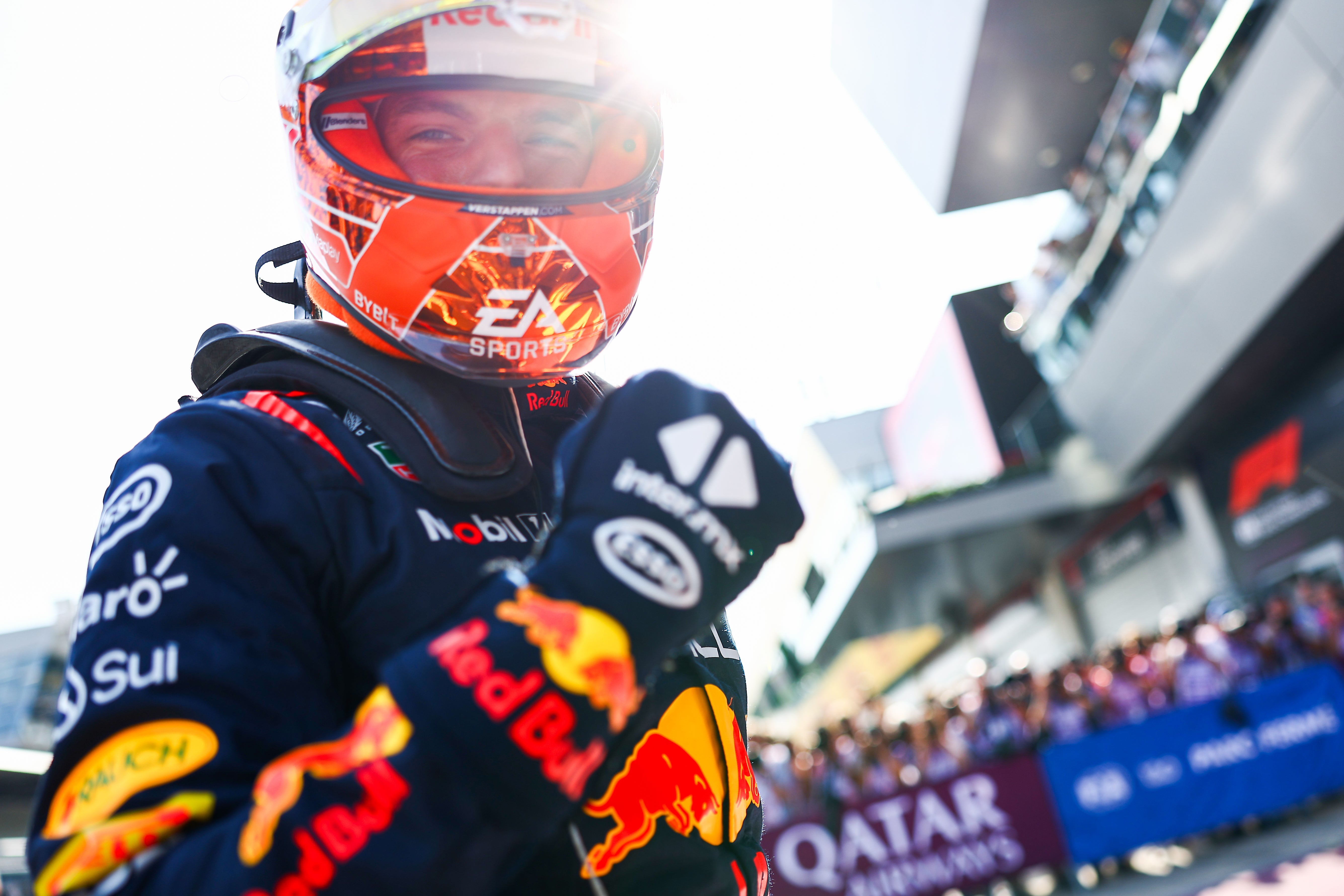 Max Verstappen is on pole for the Austrian Grand Prix