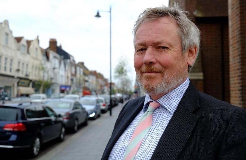 Giles Watling is defending his Clacton seat for the Tories