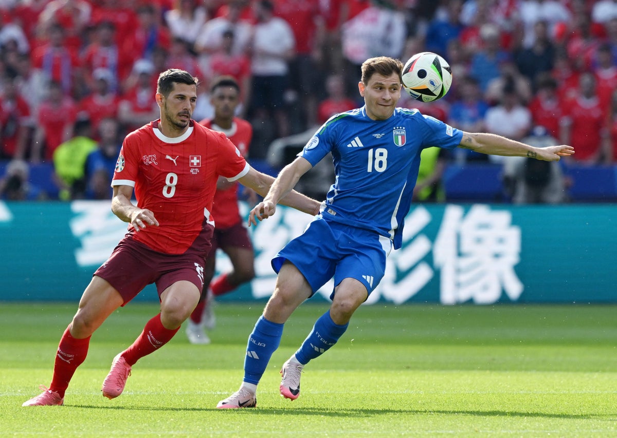 Switzerland v Italy LIVE: Score and goal updates as reigning champions begin last-16 at Euro 2024