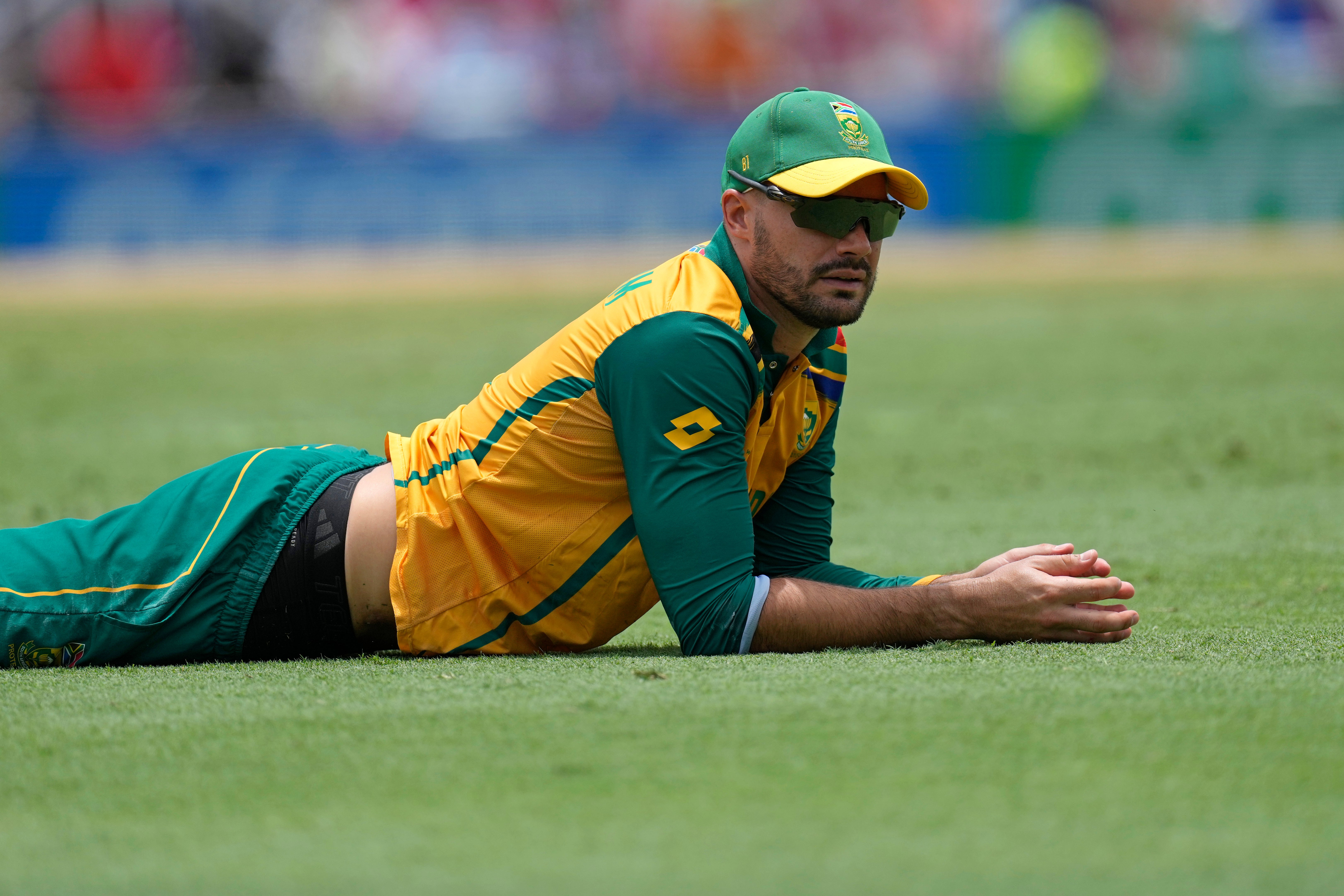 South Africa were playing in their first World Cup final in Barbados (Ricardo Mazalan/AP)