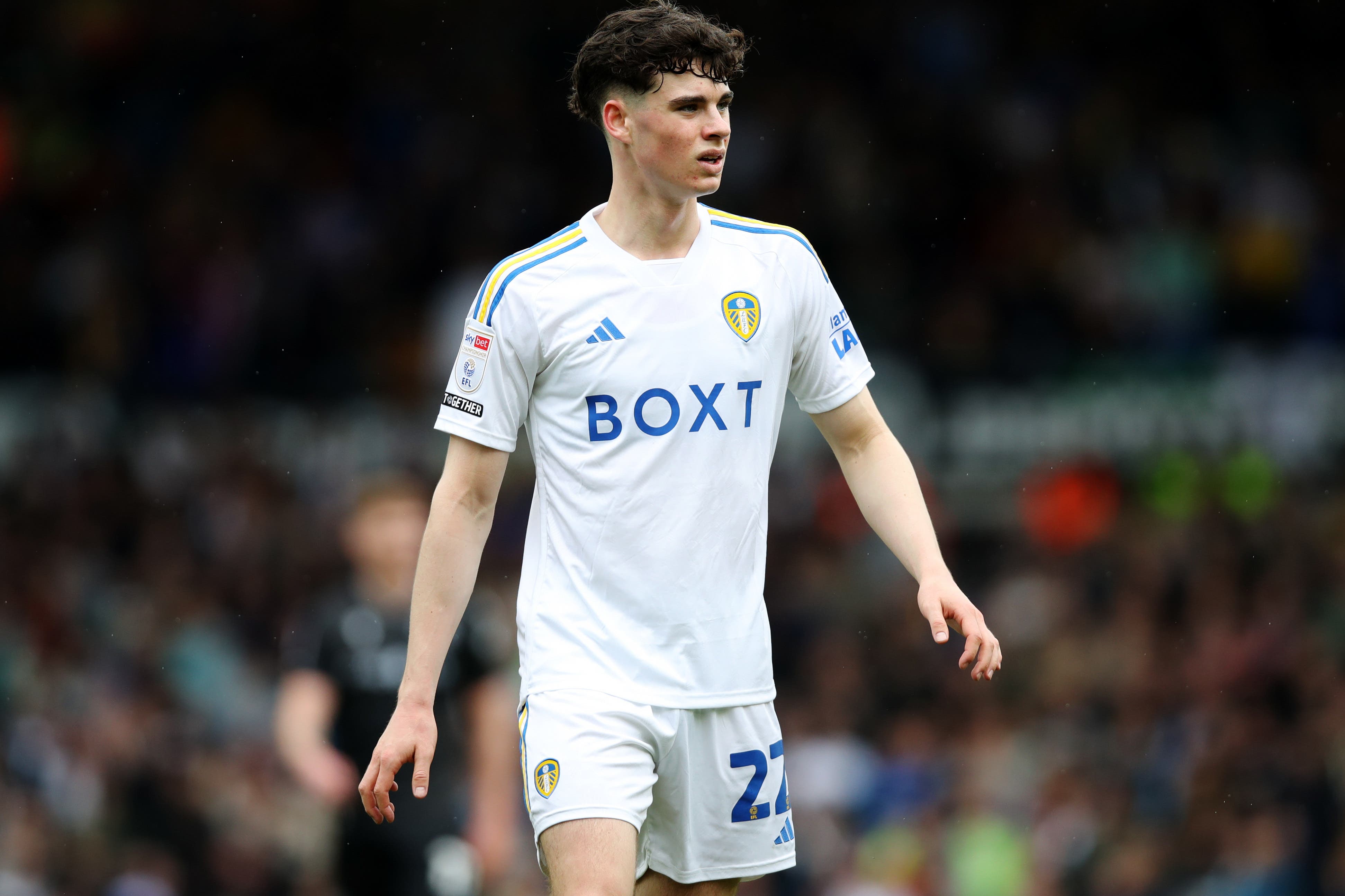 Leeds have rejected a bid for Archie Gray