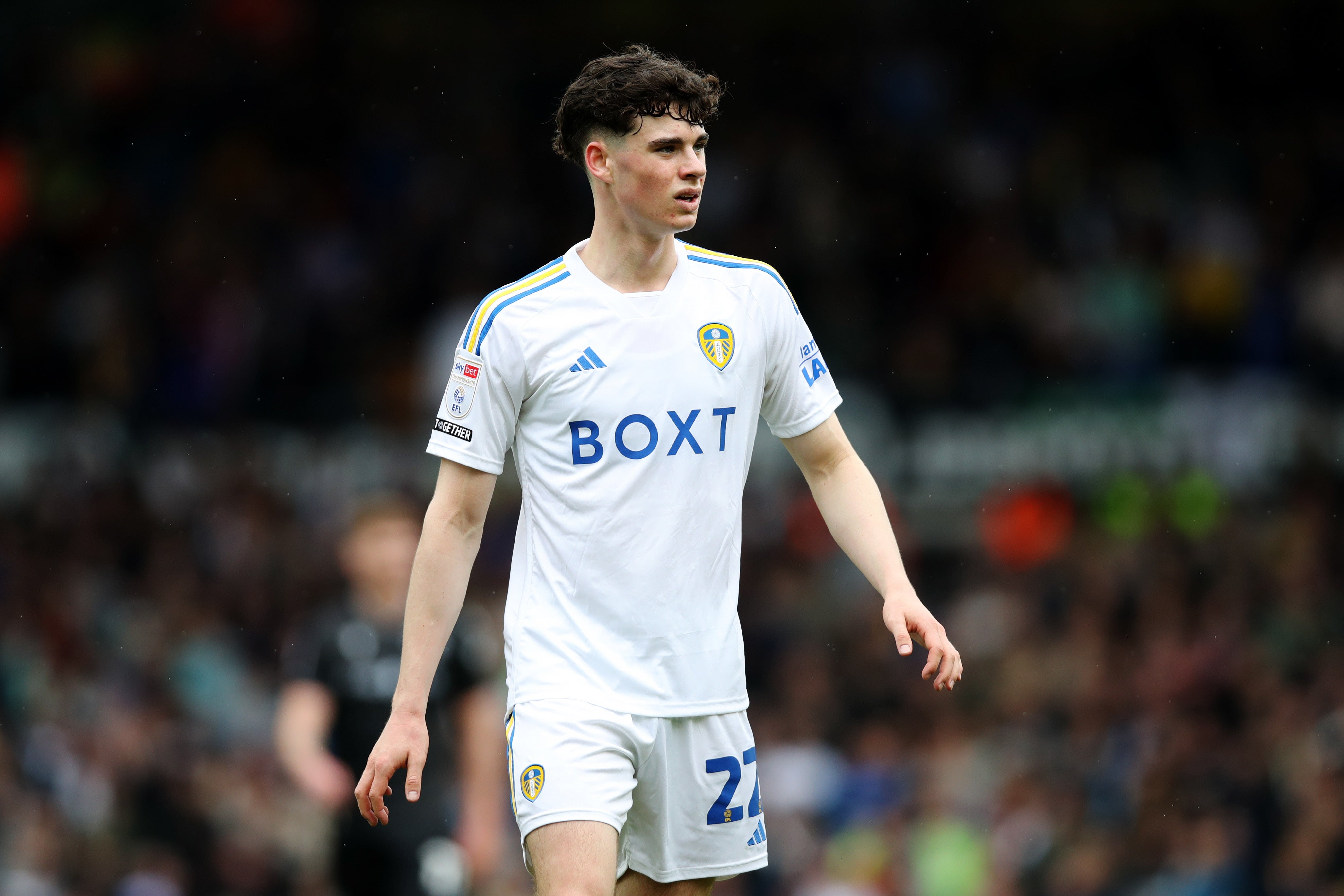 Leeds have rejected a £35million bid from Brentford for talented 18-year-old Archie Gray (Jess Hornby/PA)