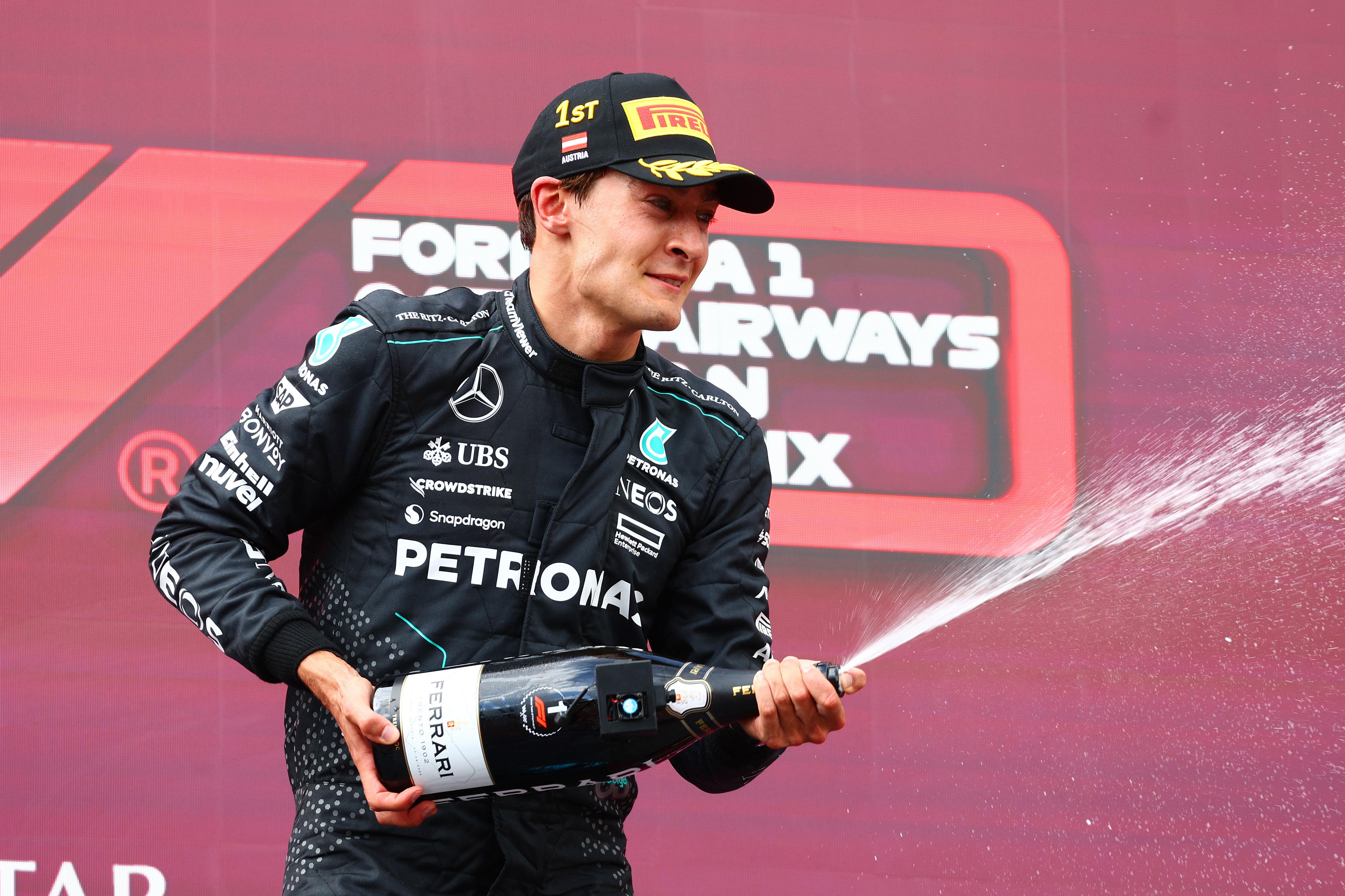 George Russell capitaised to win in F1 for just the second time