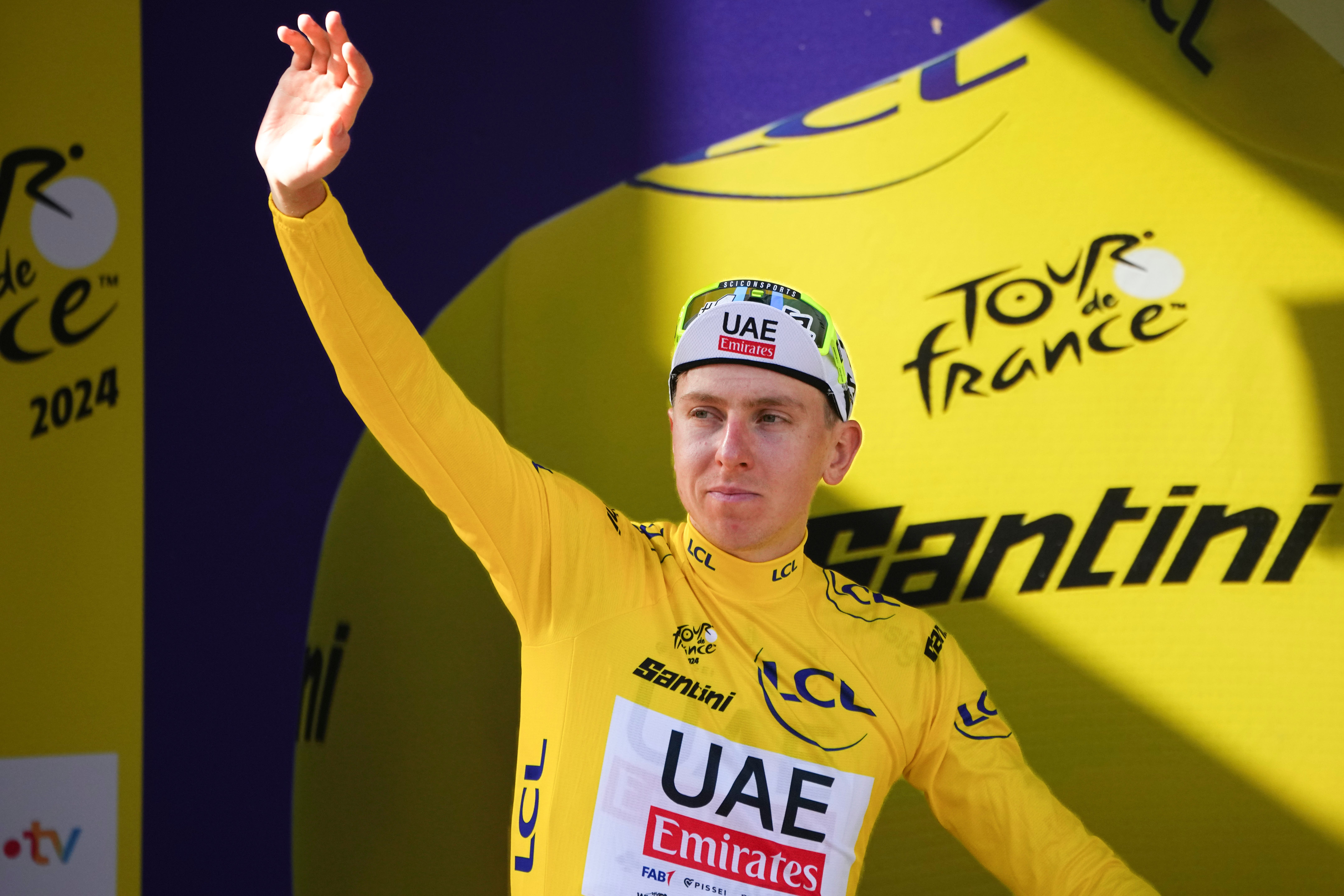 Tadej Pogacar is the new leader of the Tour de France