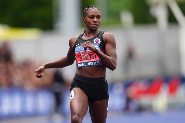 Dina Asher-Smith showed her form by winning the 200m at the British Olympics trials (David Davies/PA)