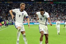 England v Slovakia LIVE: Result and reaction as Bellingham and Kane save mediocre Three Lions in dramatic win