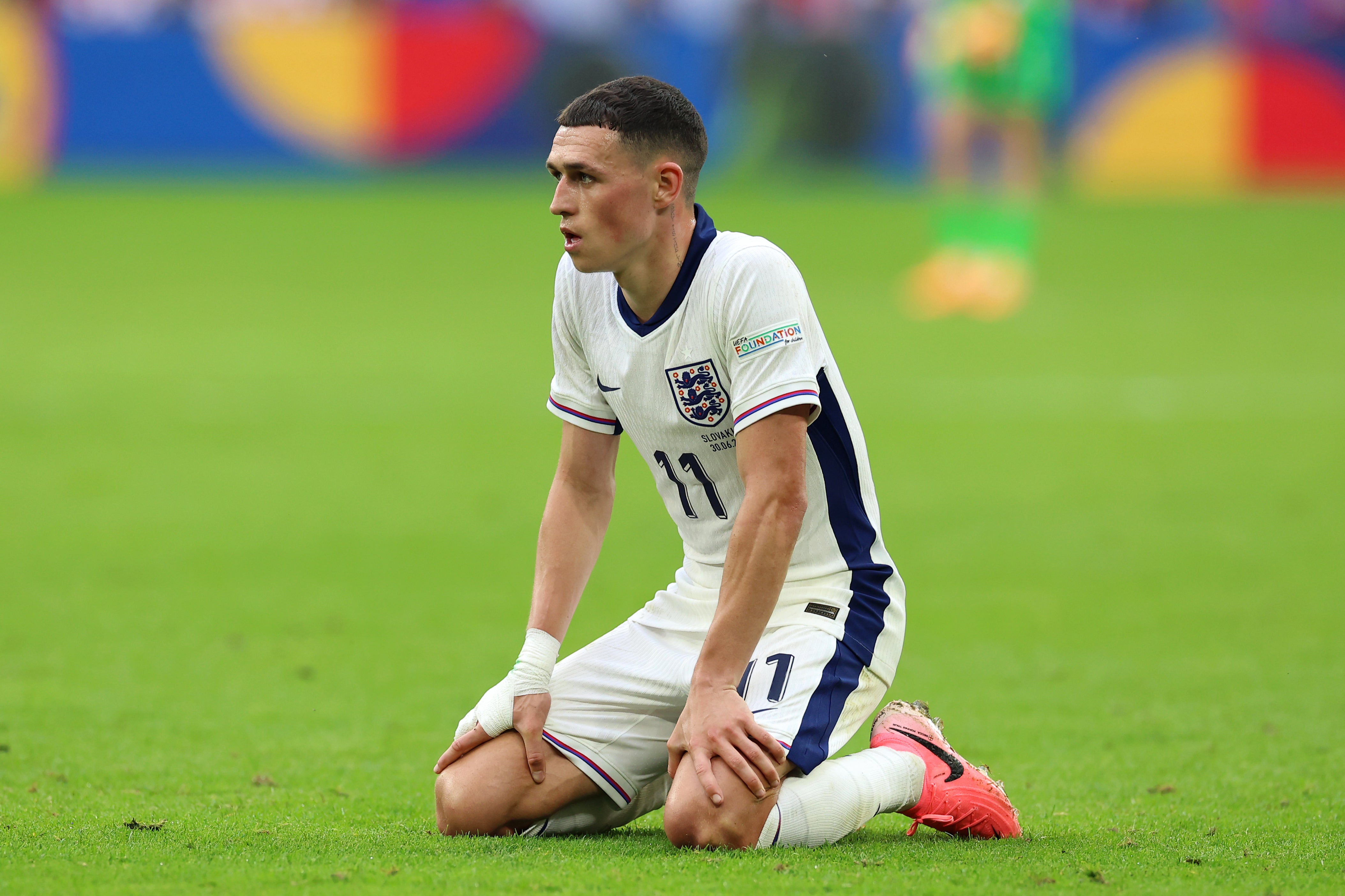 Phil Foden has urged the England players to take responsibility for the issues