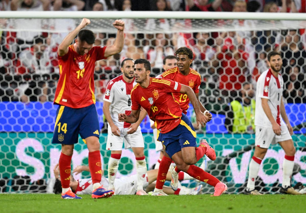 Spain v Georgia LIVE: Euro 2024 latest score and updates