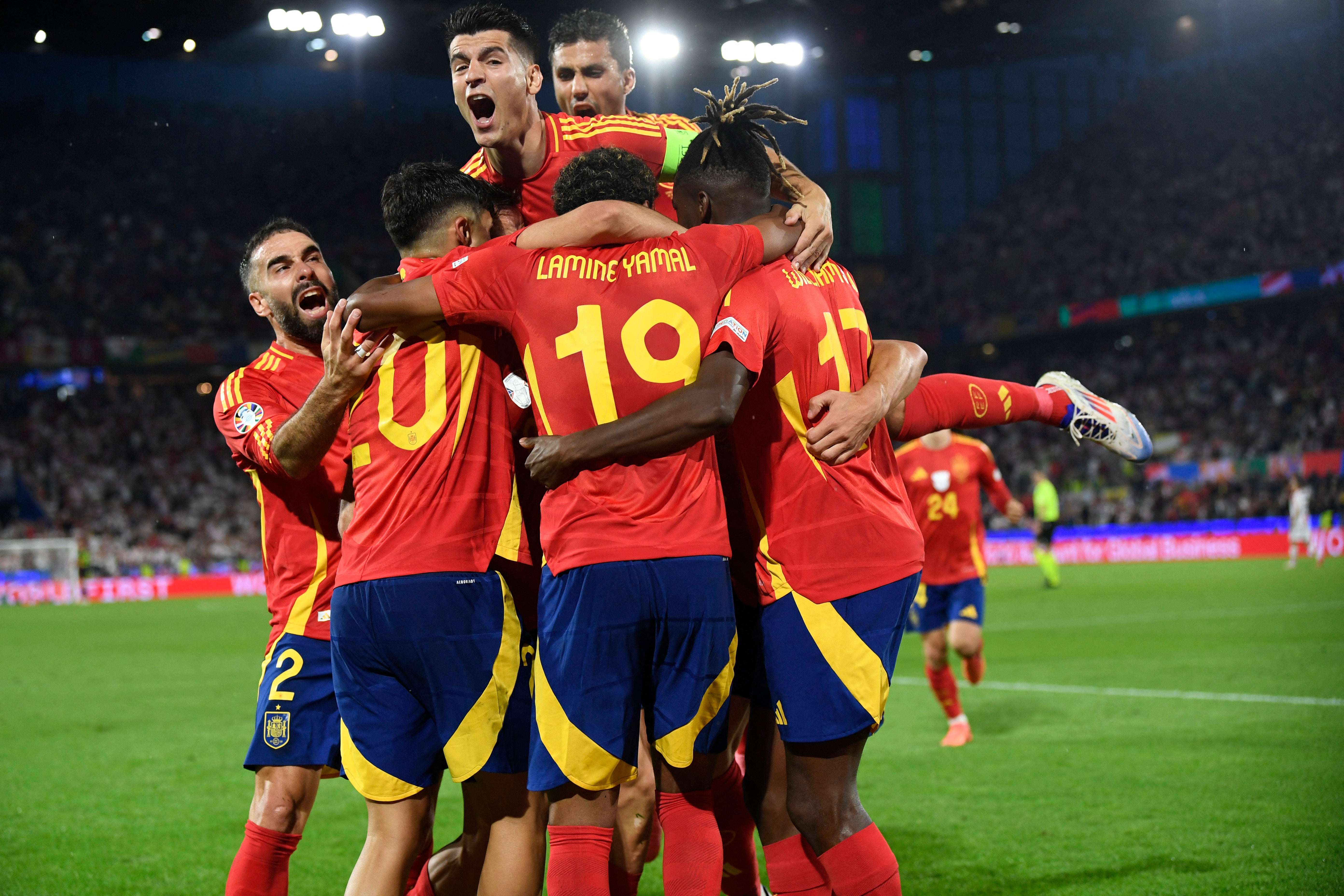 Spain v Germany TV channel, time and how to watch Euro 2024 quarter