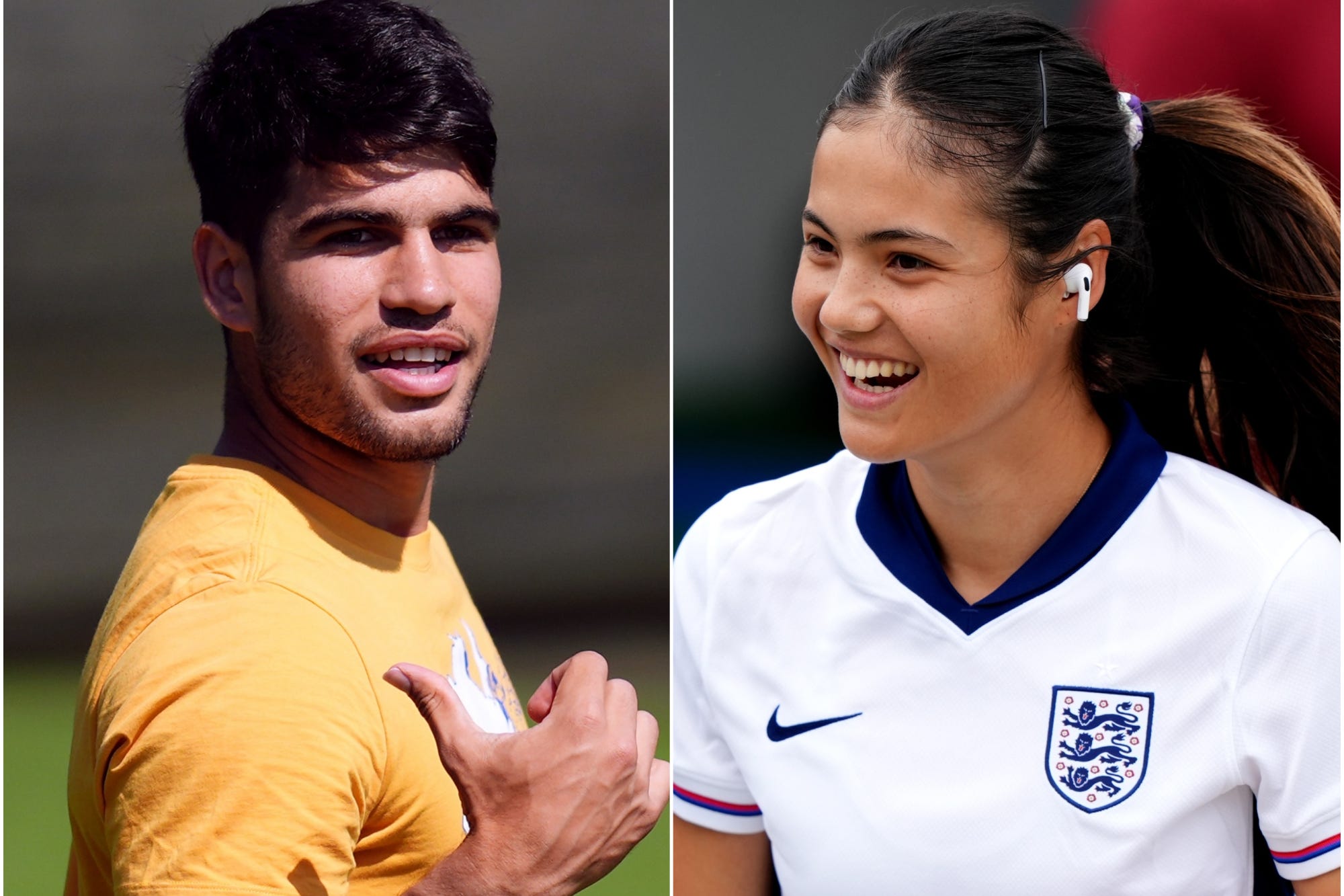 Wimbledon Day One: Carlos Alcaraz And Emma Raducanu…