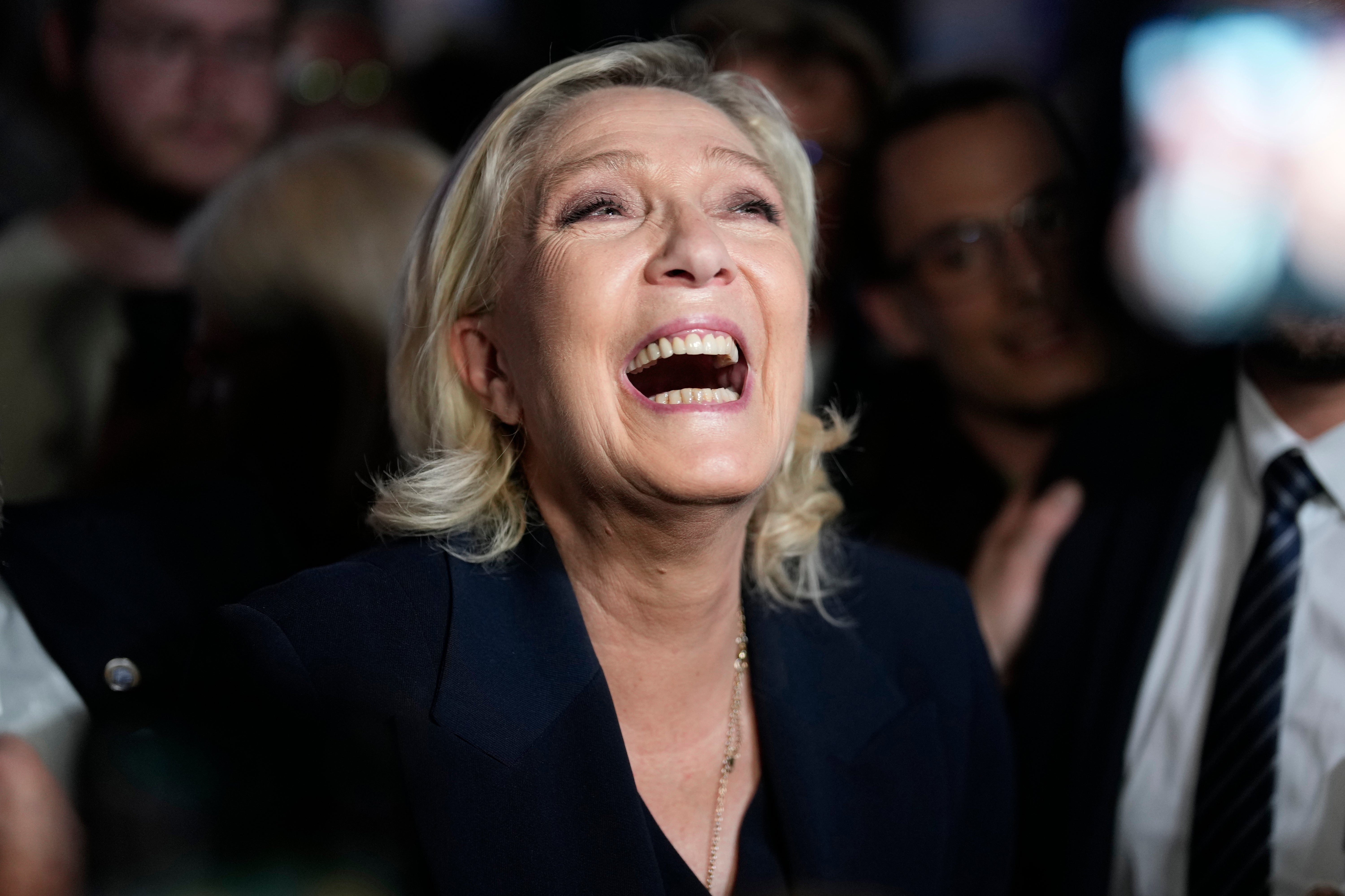 Le Pen is at the ‘gates of power’ following first round success