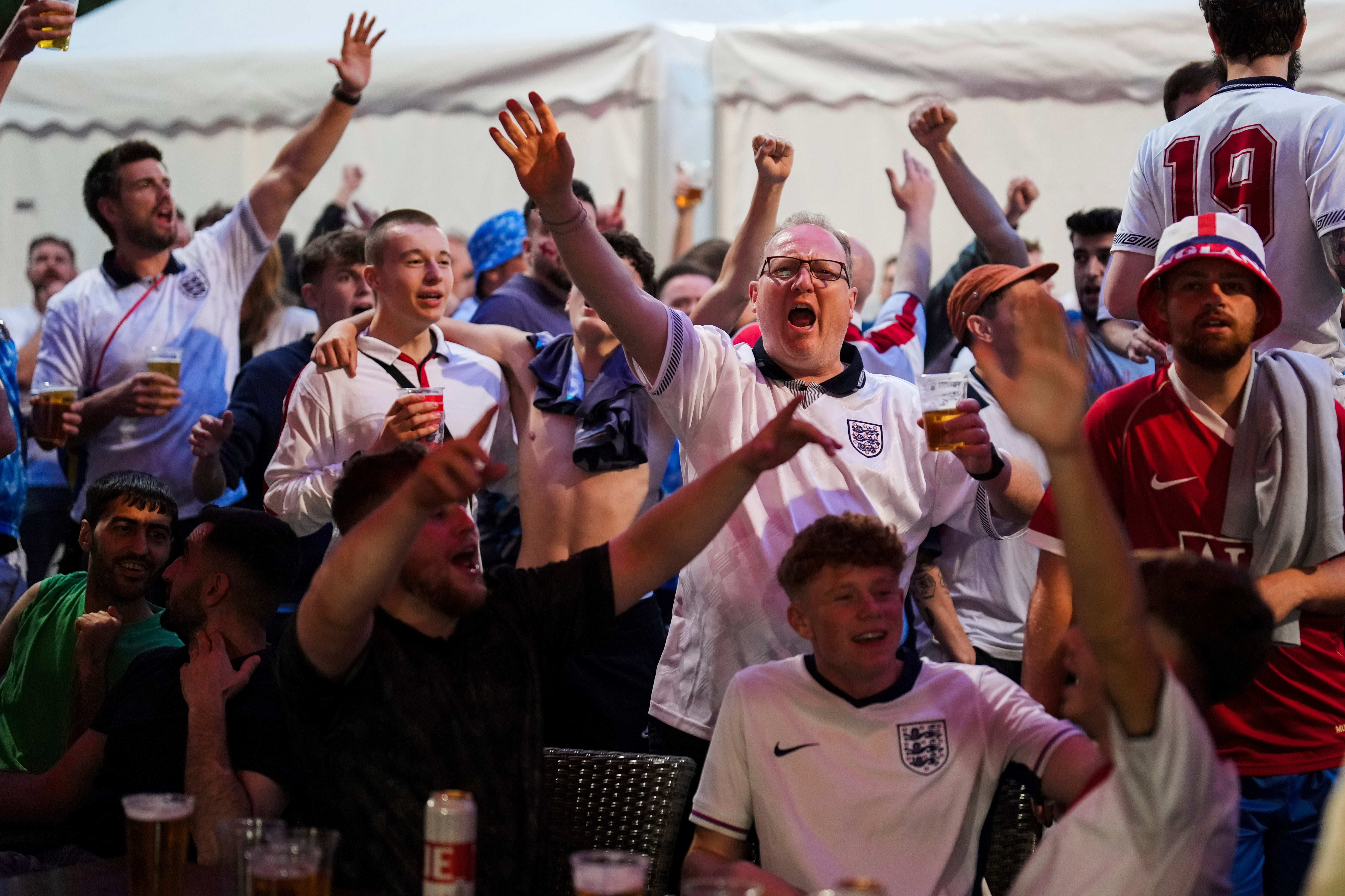 England fans have been on best behaviour in Germany