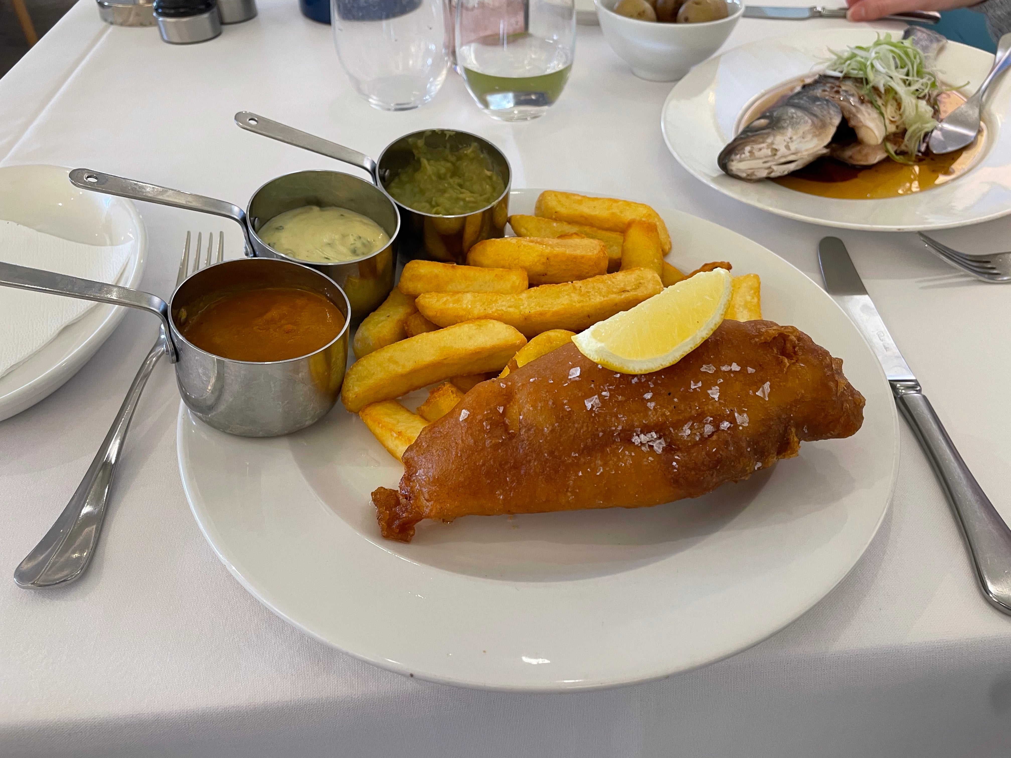 If you’re looking for a good fish and chips, look no further than Rick Stein’s at Sandbanks