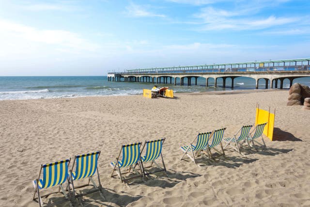 <p>Bournemouth is home to seven miles of golden sand </p>