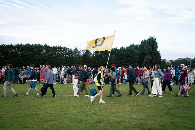 Andy Murray fans have been queuing since Saturday for the chance to see the British star play what could be his last singles game at Wimbledon (Aaron Chown/PA)