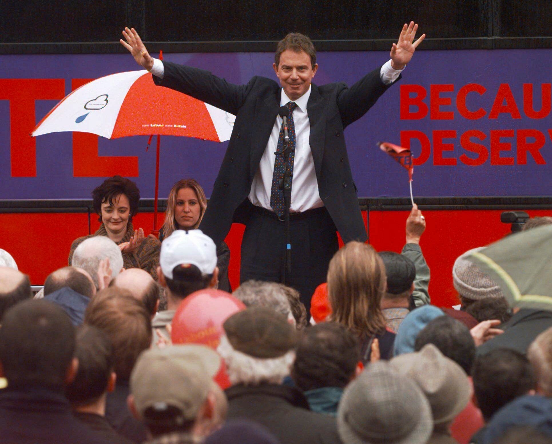 Britain Landmark Elections 1997