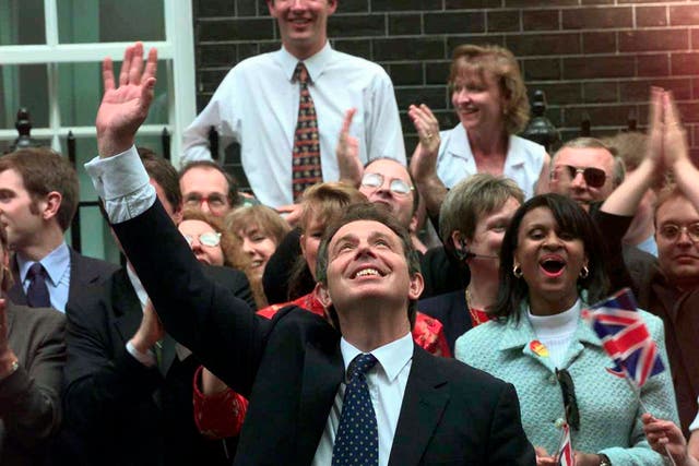 Britain Landmark Elections 1997