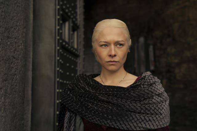 <p>Emma D’Arcy (Princess Rhaenyra) in the latest episode of ‘House of the Dragon’ </p>