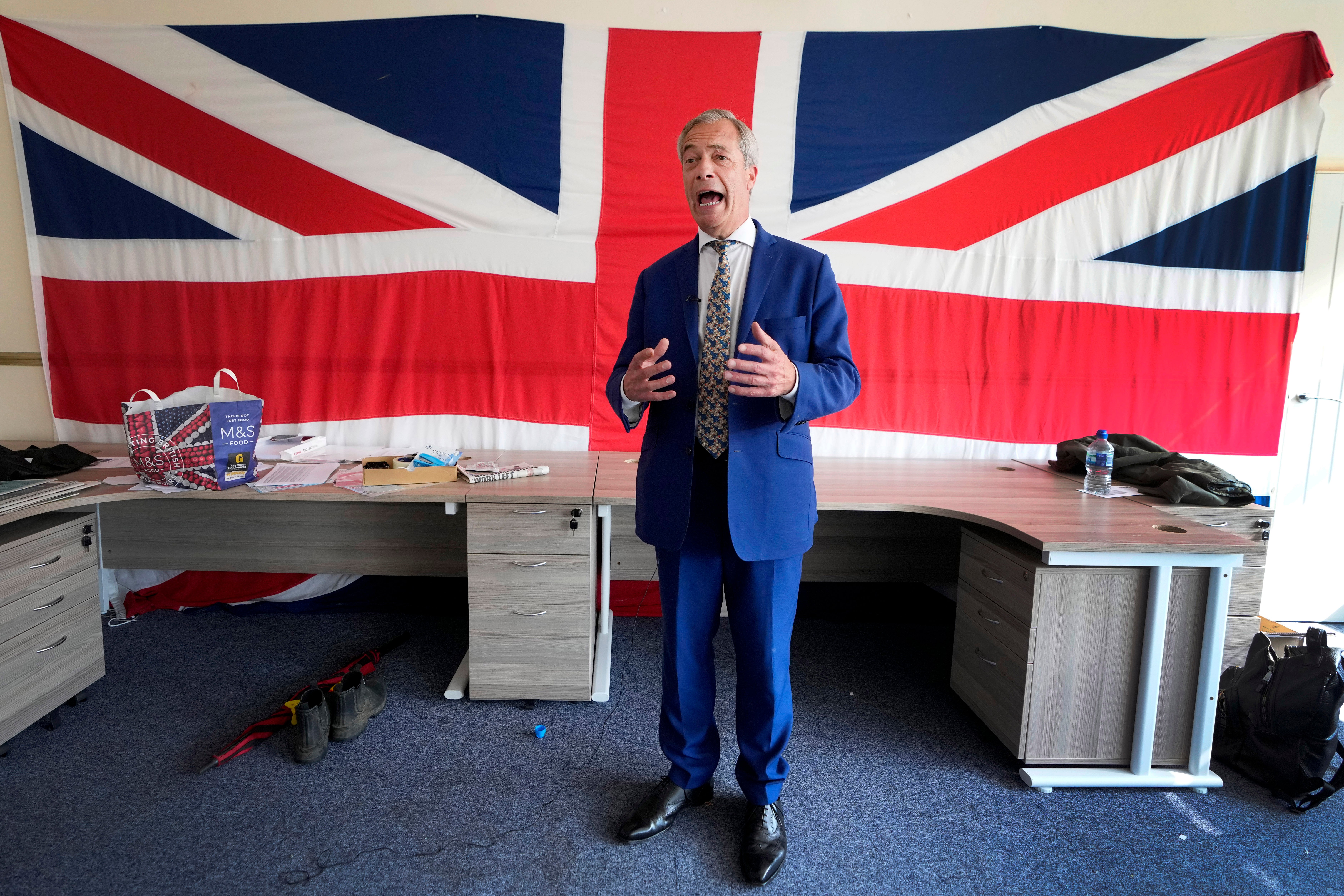 Nigel Farage claimed Reform’s ‘bad apples’ have been rooted out